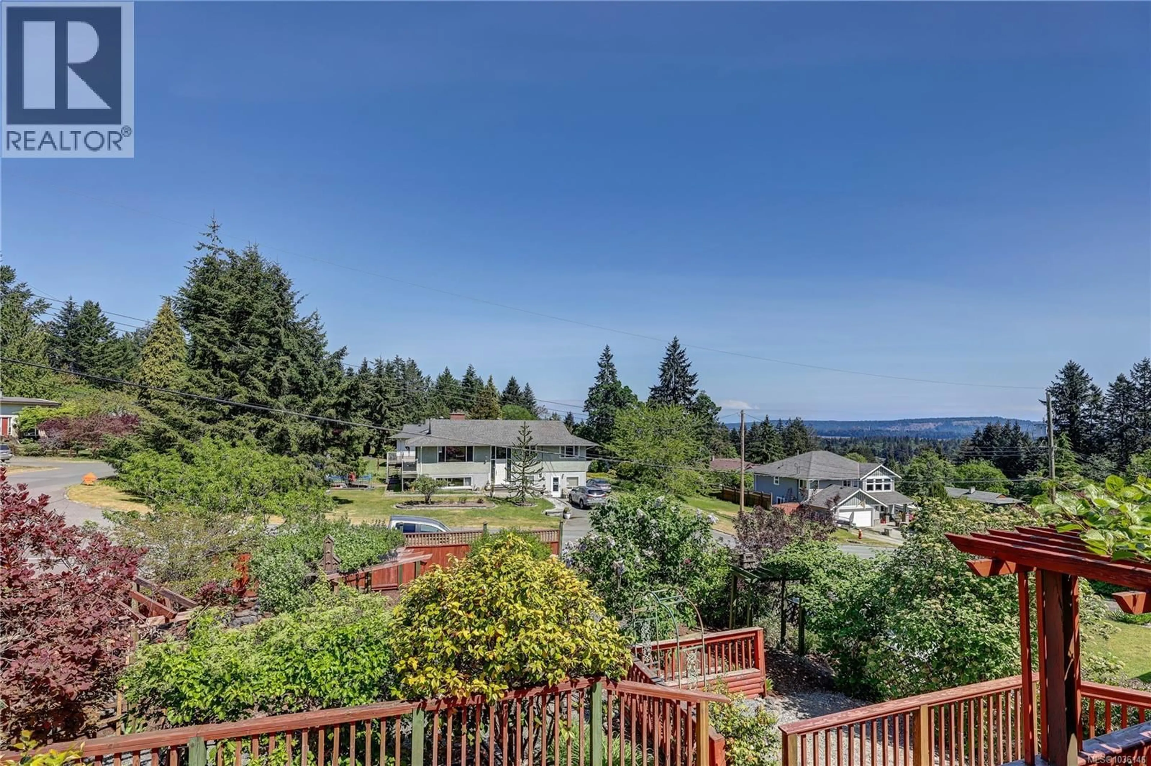 A pic from outside/outdoor area/front of a property/back of a property/a pic from drone, water/lake/river/ocean view for 1692 CENTENNARY DRIVE, Nanaimo British Columbia V9X1A3