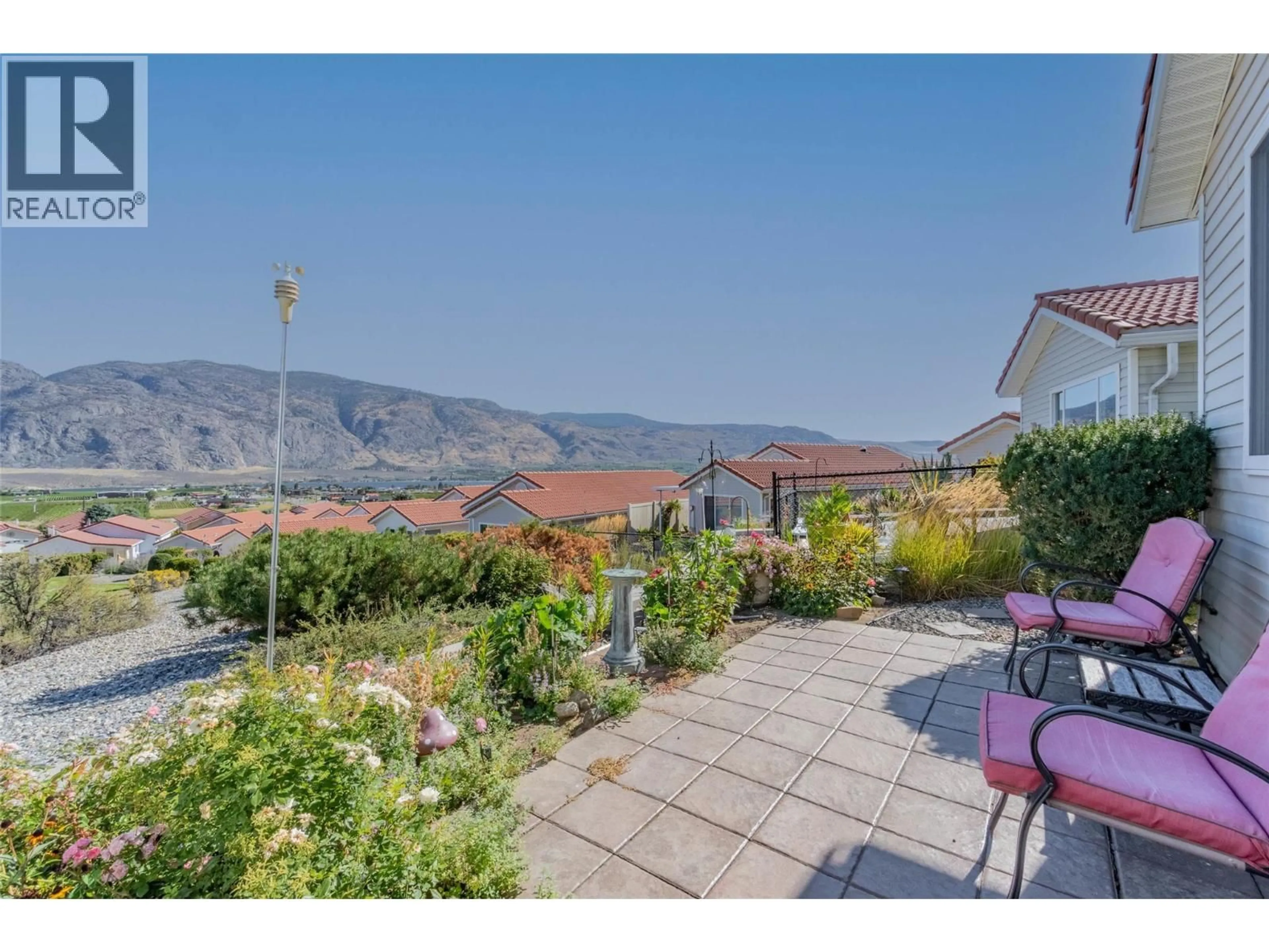 Patio, mountain view for 48 - 9400 115TH STREET, Osoyoos British Columbia V0H1V5