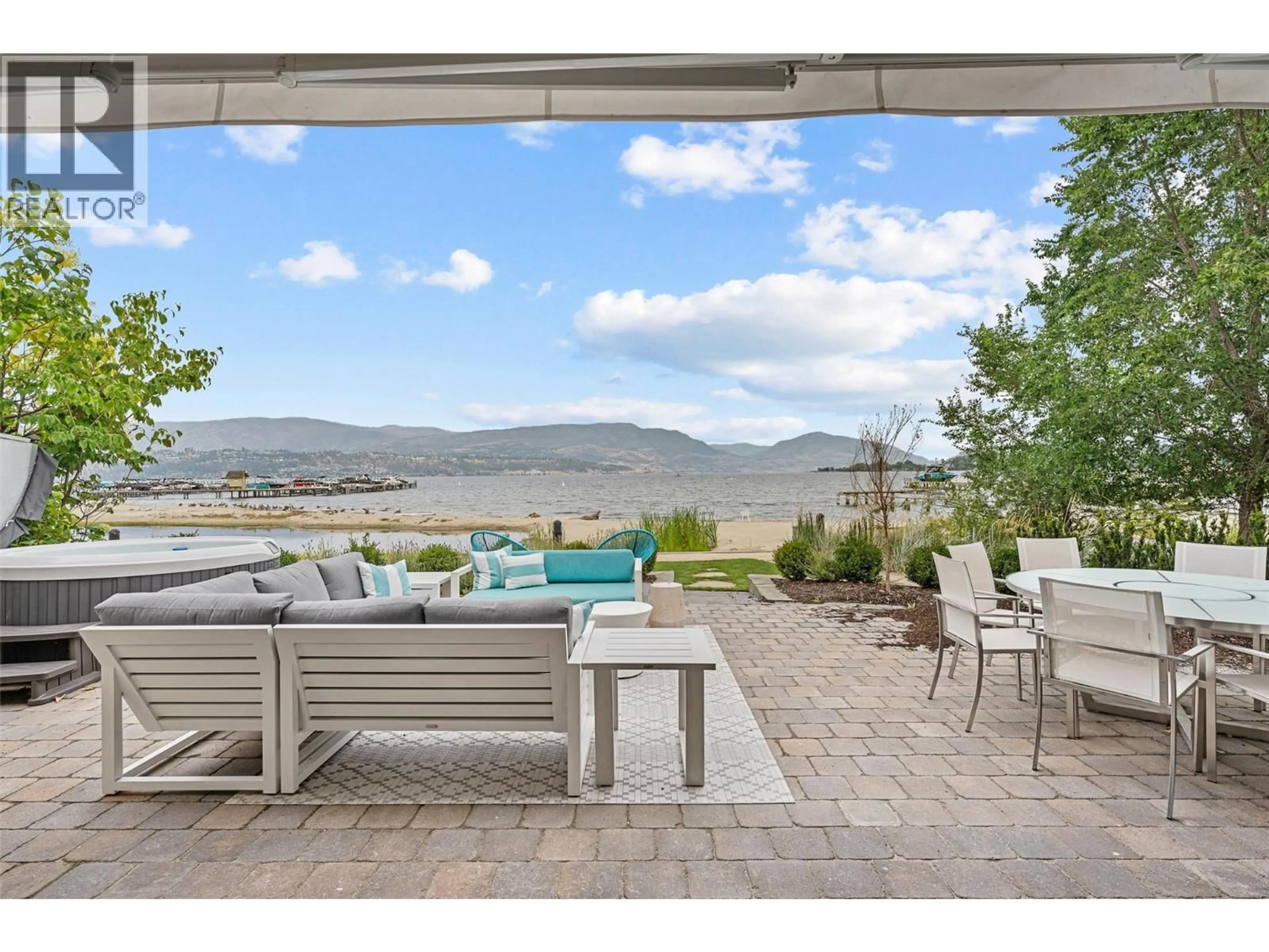 Patio, water/lake/river/ocean view for 211 - 3880 TRUSWELL ROAD, Kelowna British Columbia V1W5A2