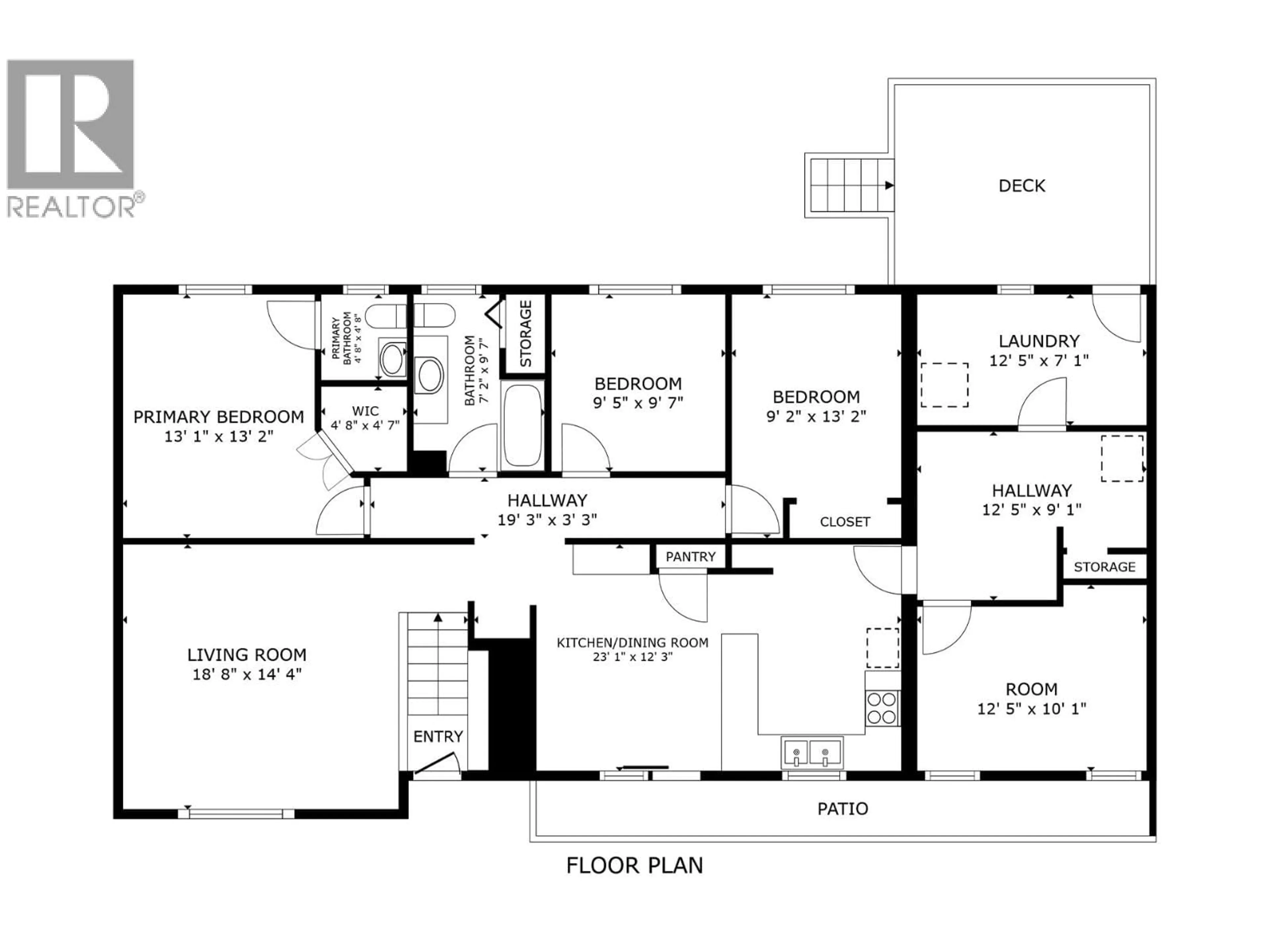 Floor plan for 1560 PONDEROSA ROAD, West Kelowna British Columbia V1Z1N1