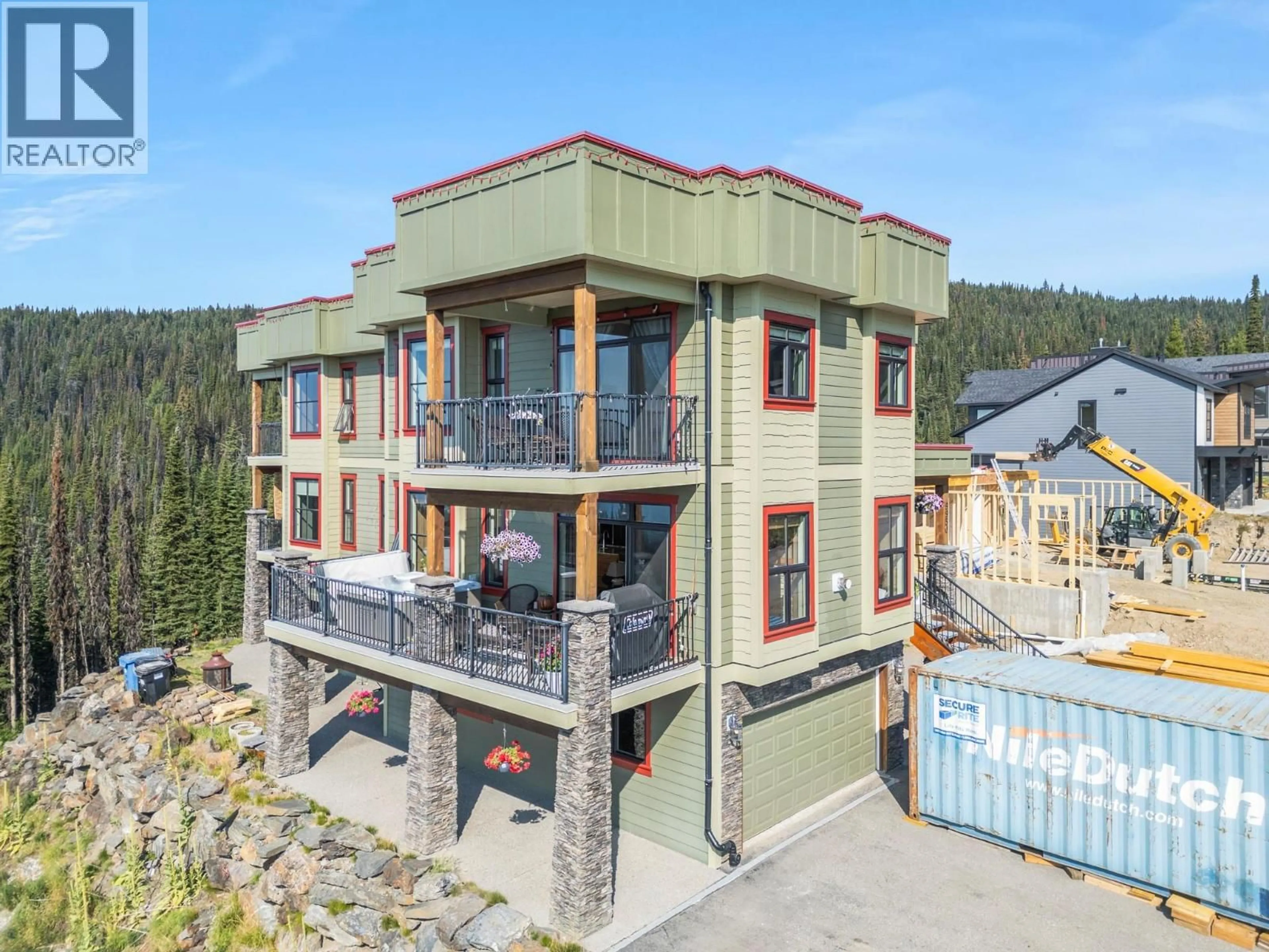 A pic from outside/outdoor area/front of a property/back of a property/a pic from drone, building for 9950 PURCELL DRIVE, Vernon British Columbia V1B0S1
