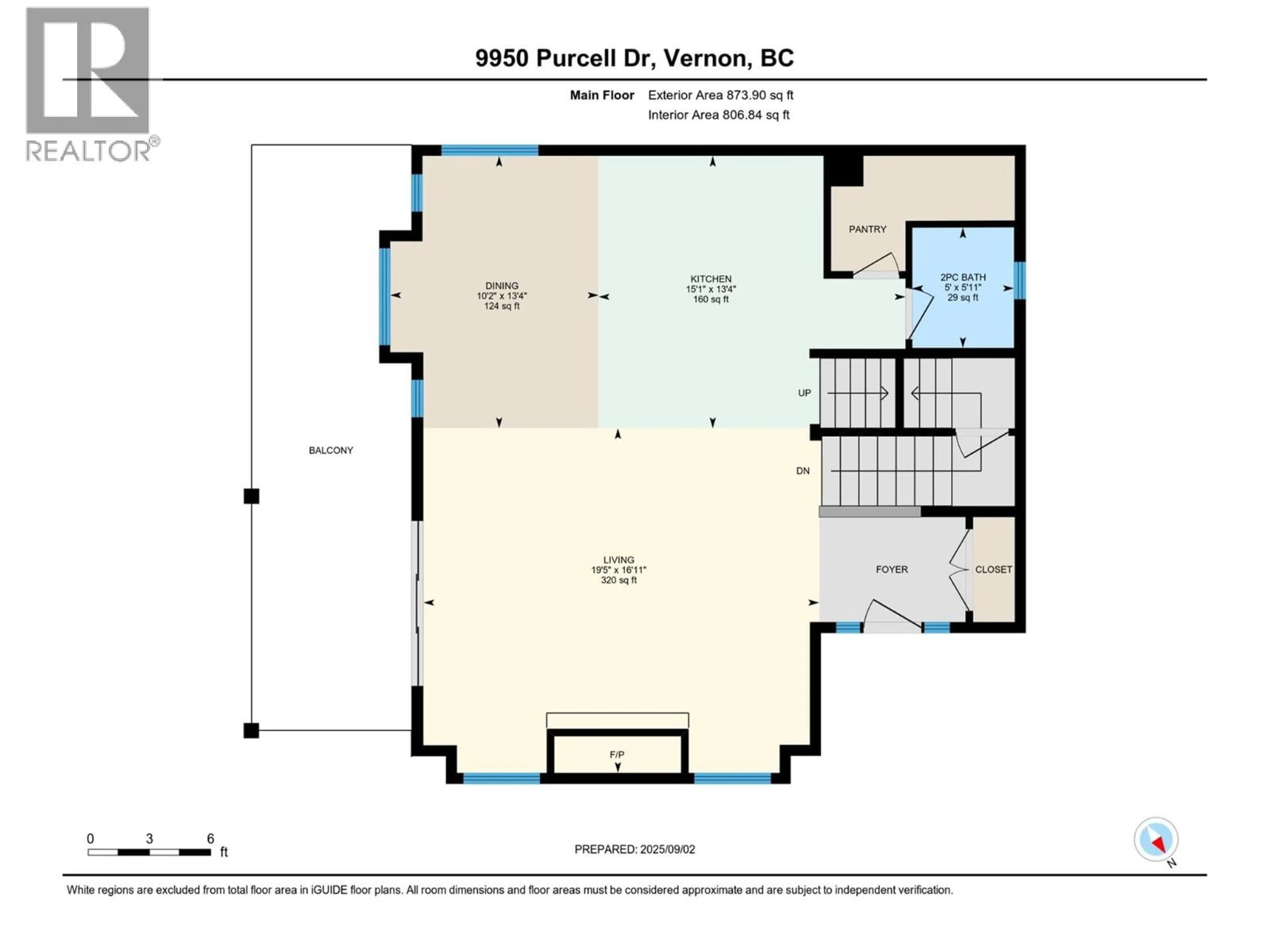 Floor plan for 9950 PURCELL DRIVE, Vernon British Columbia V1B0S1
