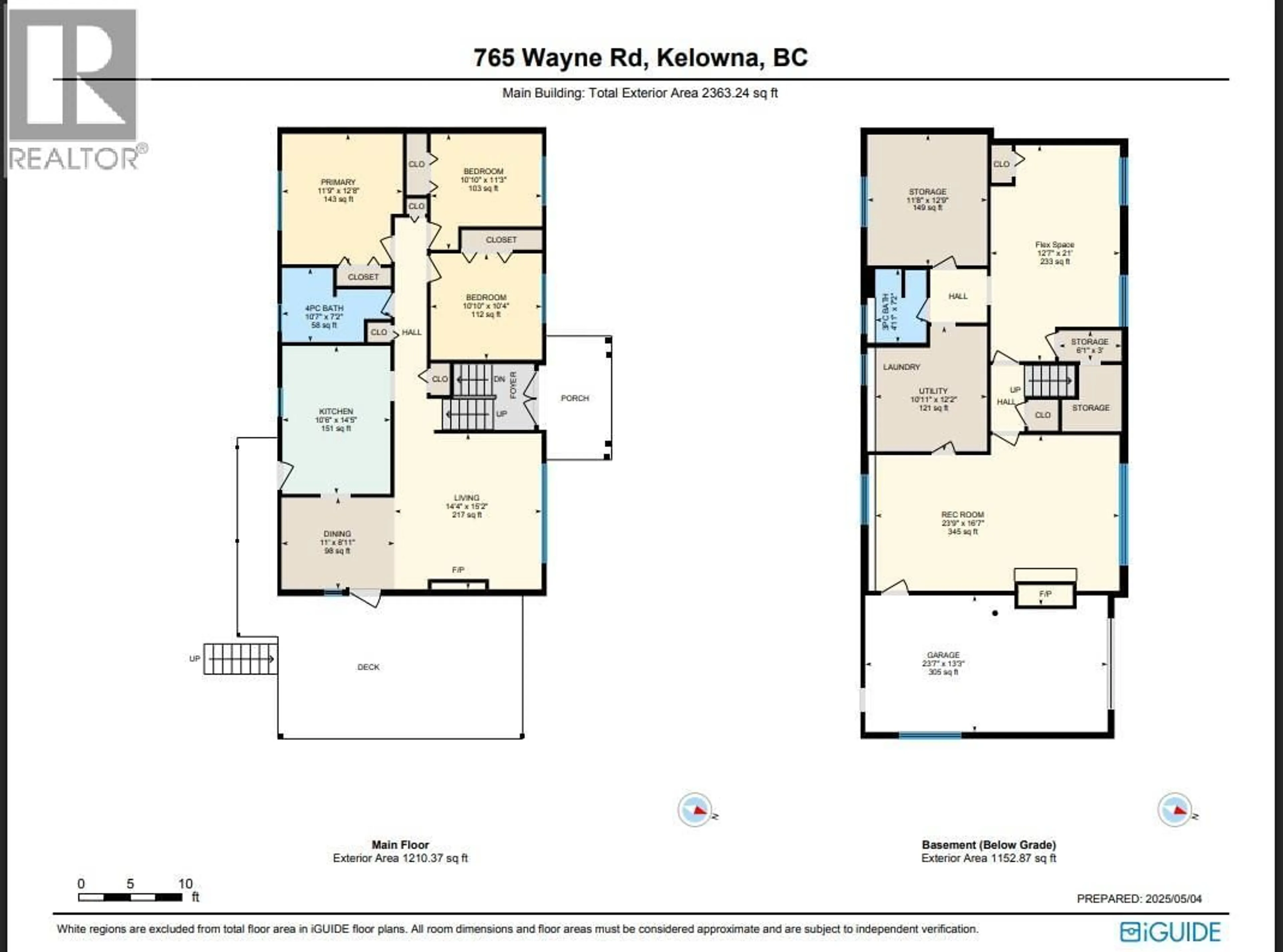 Floor plan for 765 WAYNE ROAD, Kelowna British Columbia V1X4L9