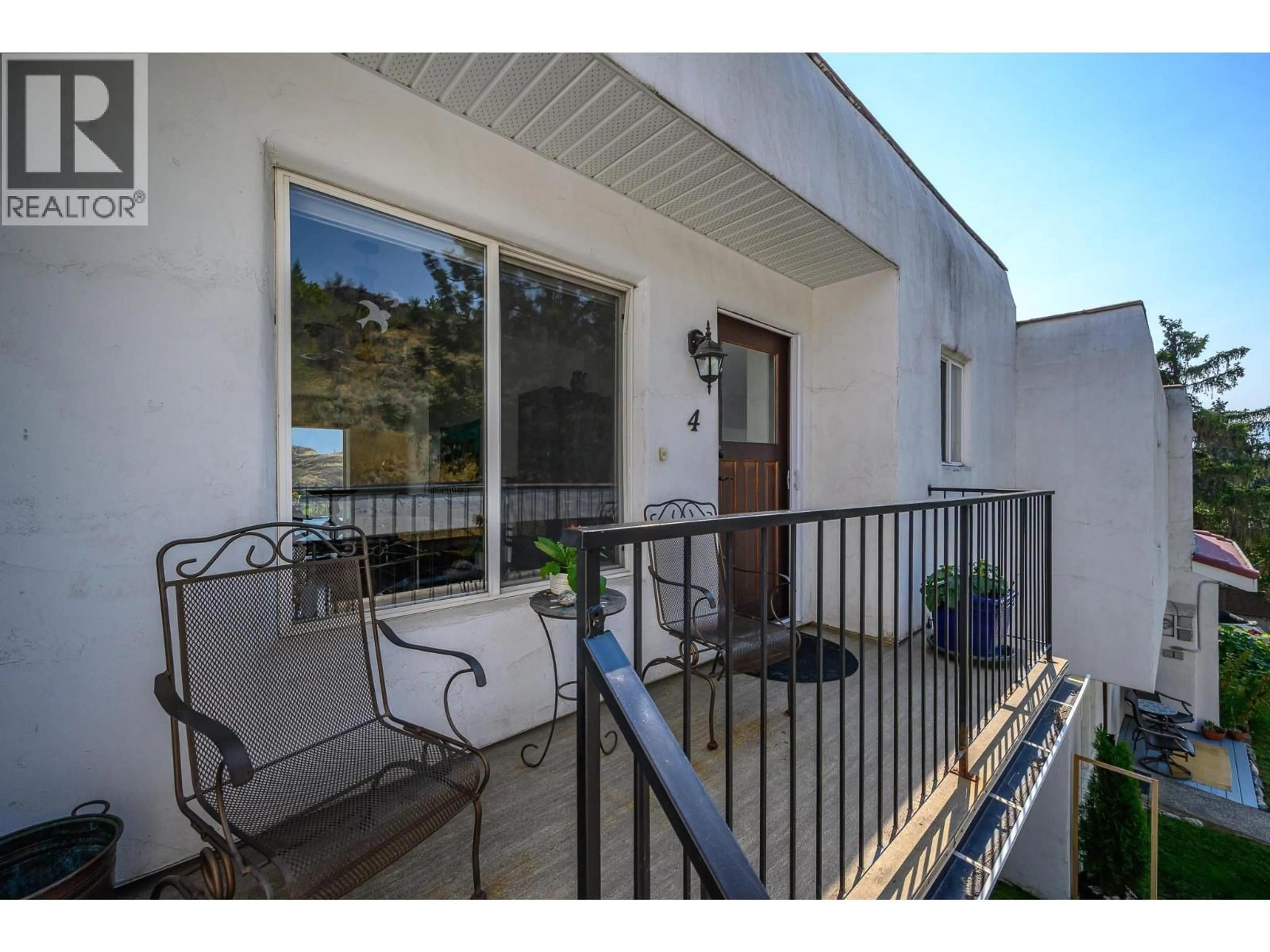 Balcony in the apartment, street for 4 - 3901 35 AVENUE, Vernon British Columbia V1T2V1
