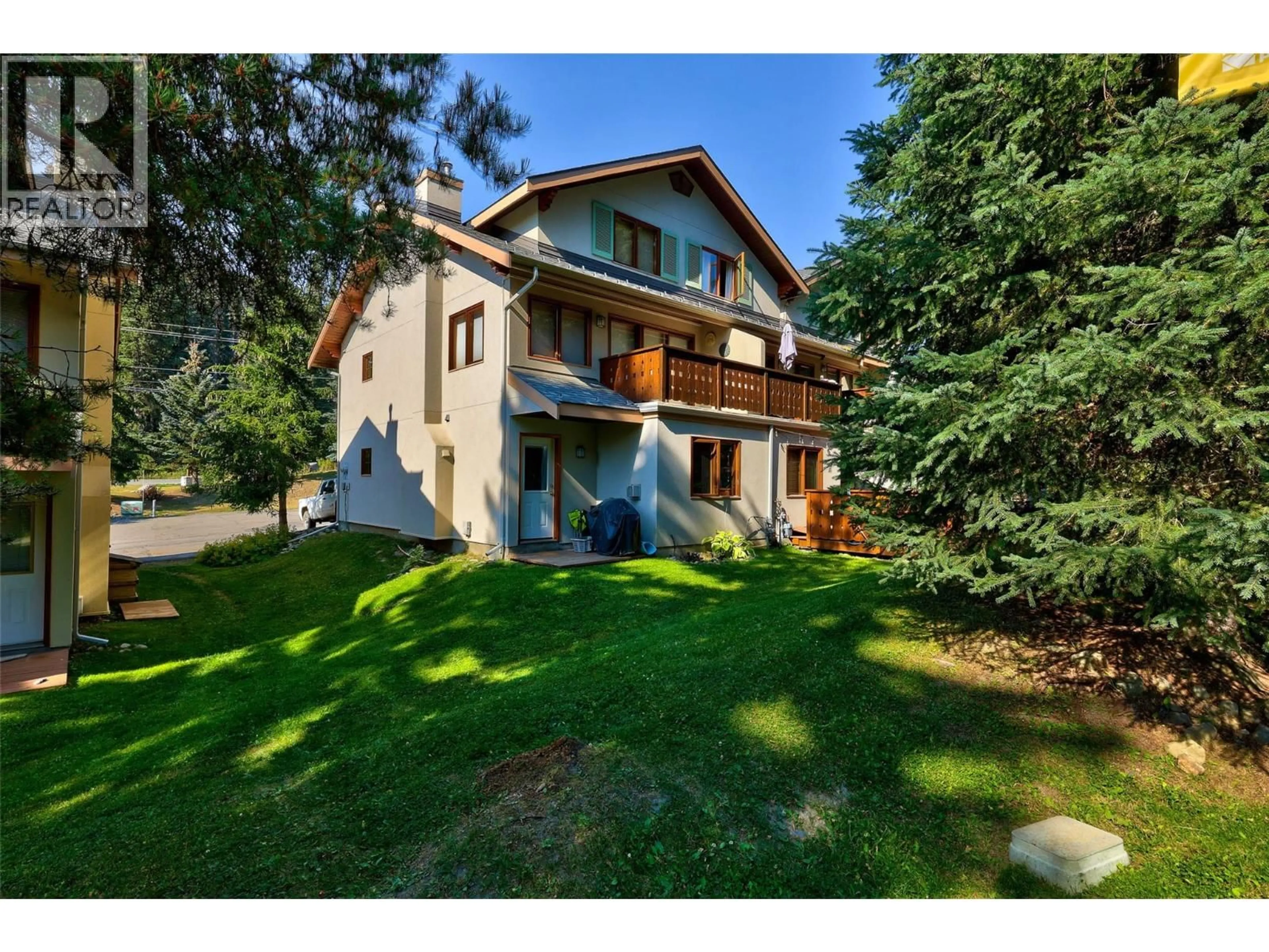 A pic from outside/outdoor area/front of a property/back of a property/a pic from drone, unknown for 4 - 2160 SUN PEAKS ROAD, Sun Peaks British Columbia V0E5N0