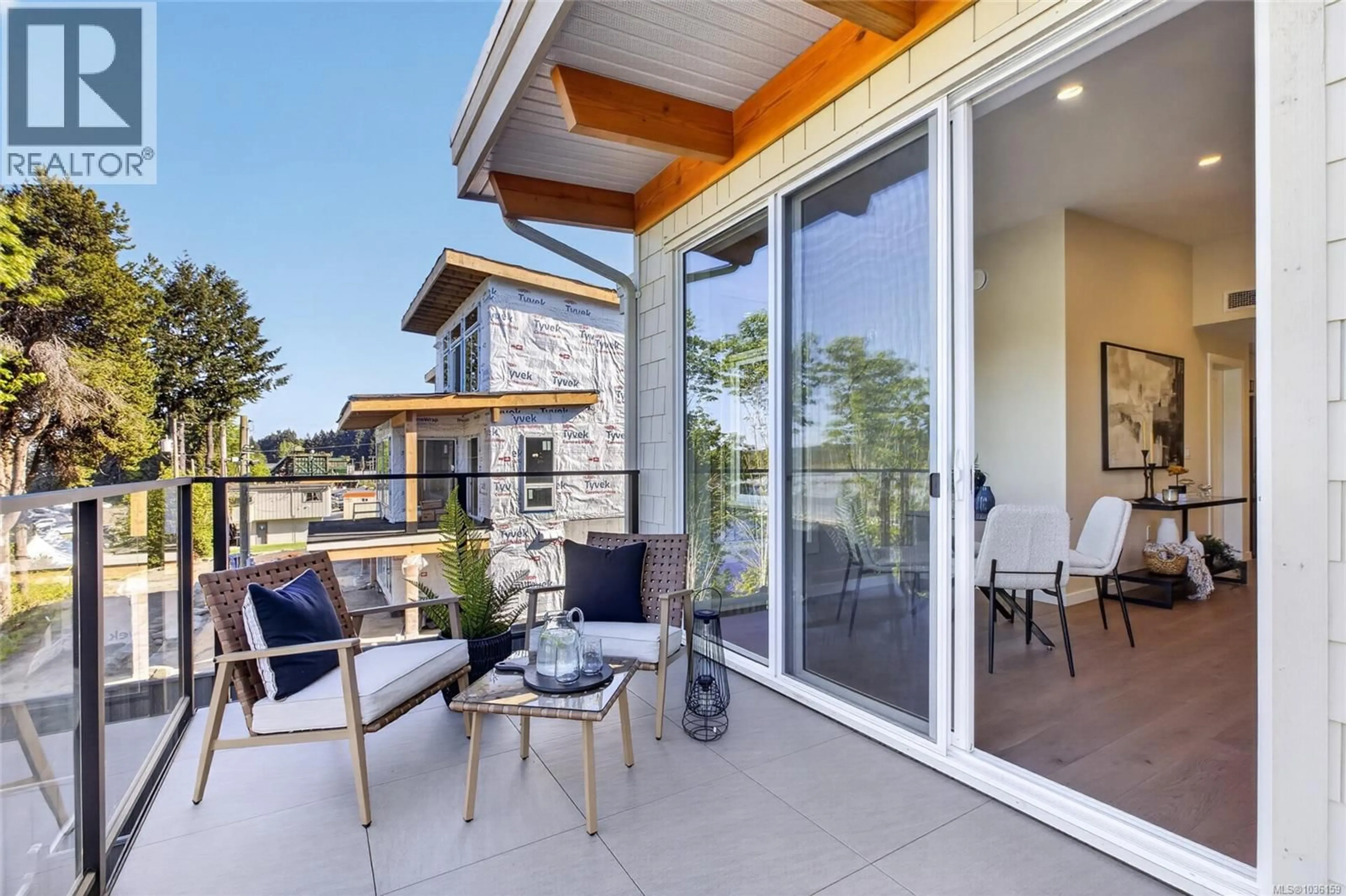 Patio, water/lake/river/ocean view for 7 - 152 MARINA VIEW DRIVE, Ladysmith British Columbia V9G1K4
