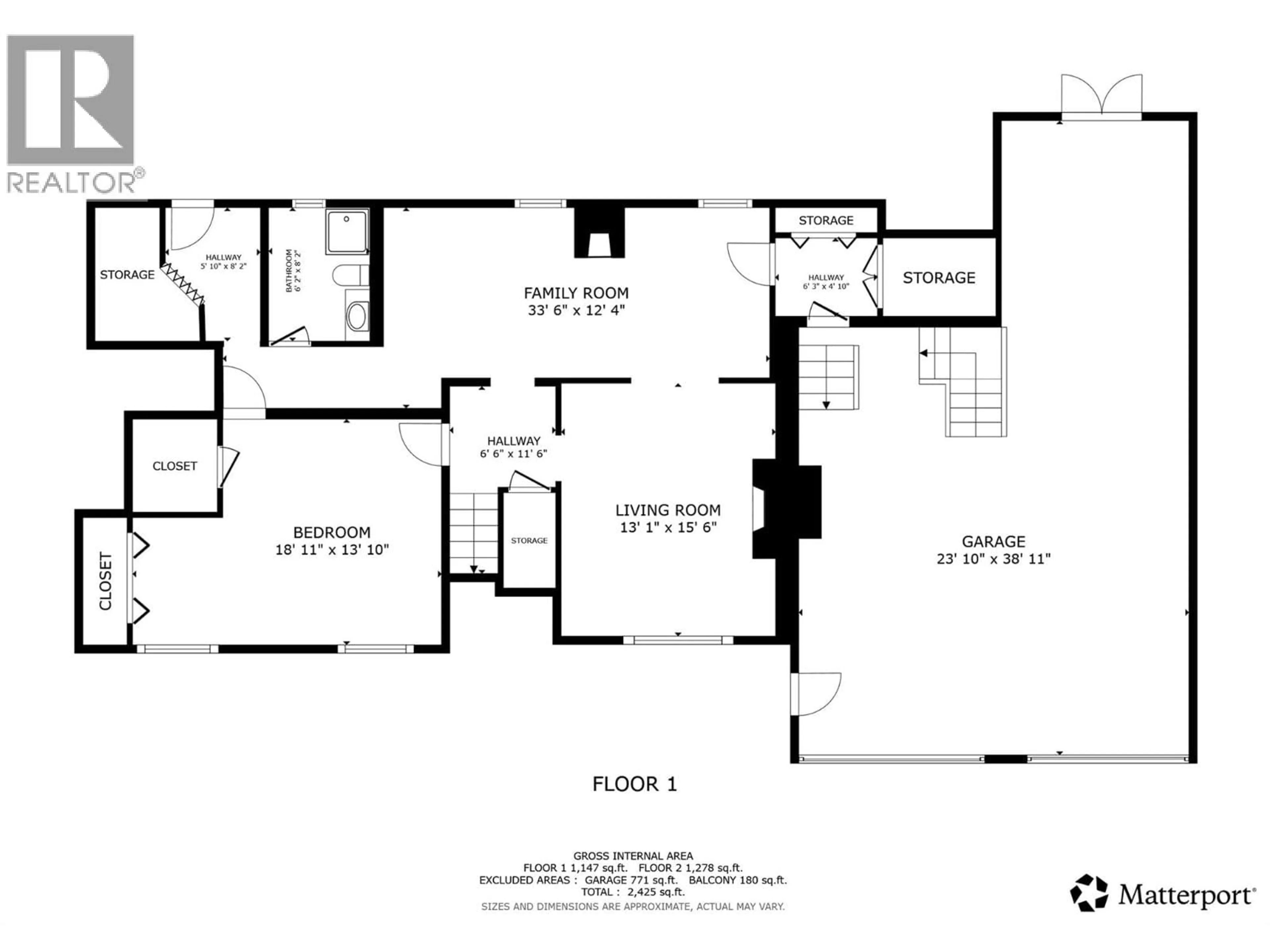 Floor plan for 1824 COLBECK ROAD, Revelstoke British Columbia V0E2S0