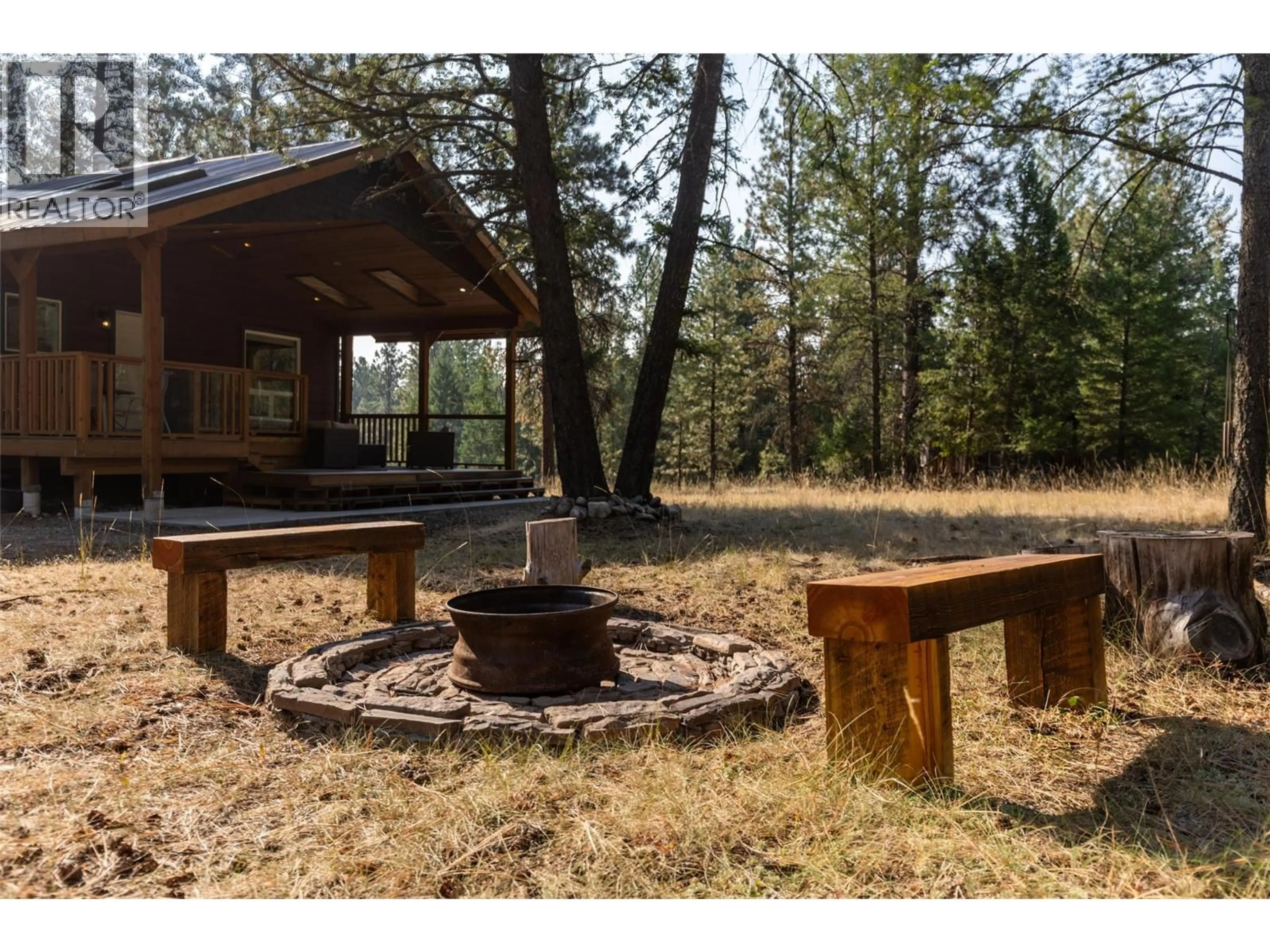 Patio, forest/trees view for 823 WALDO ROAD, Baynes Lake British Columbia V0B1T4
