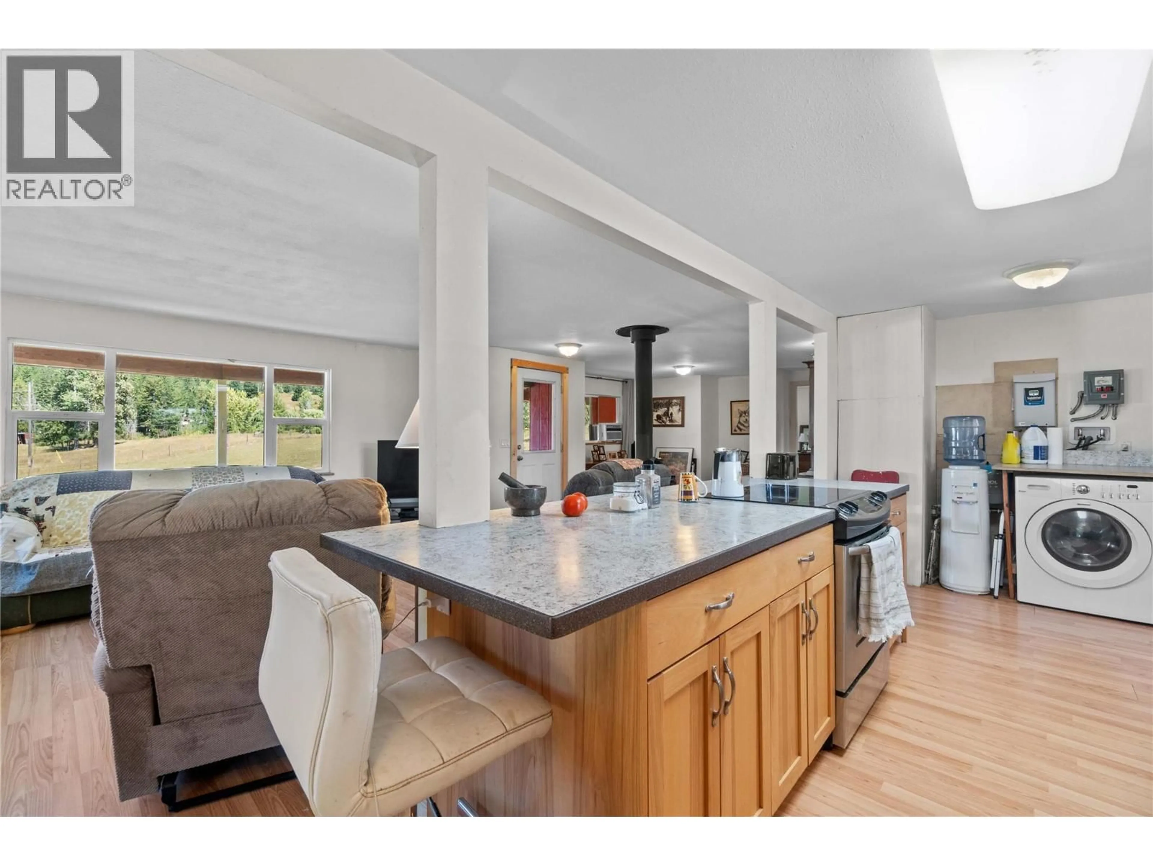 Open concept kitchen, unknown for 1168 MALLORY ROAD SOUTHEAST, Enderby British Columbia V4Y4H7