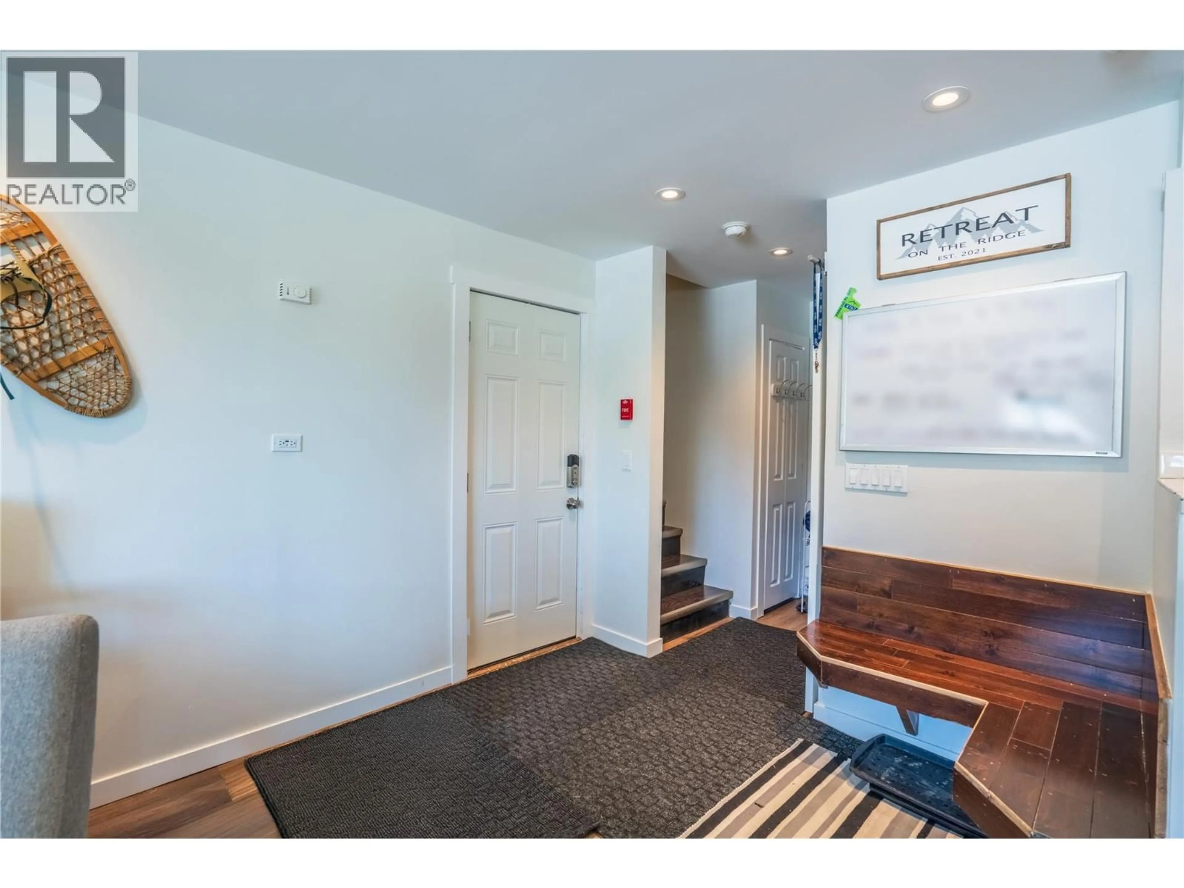 Indoor entryway for B6 - 7375 PORCUPINE ROAD, Big White British Columbia V1P1P3