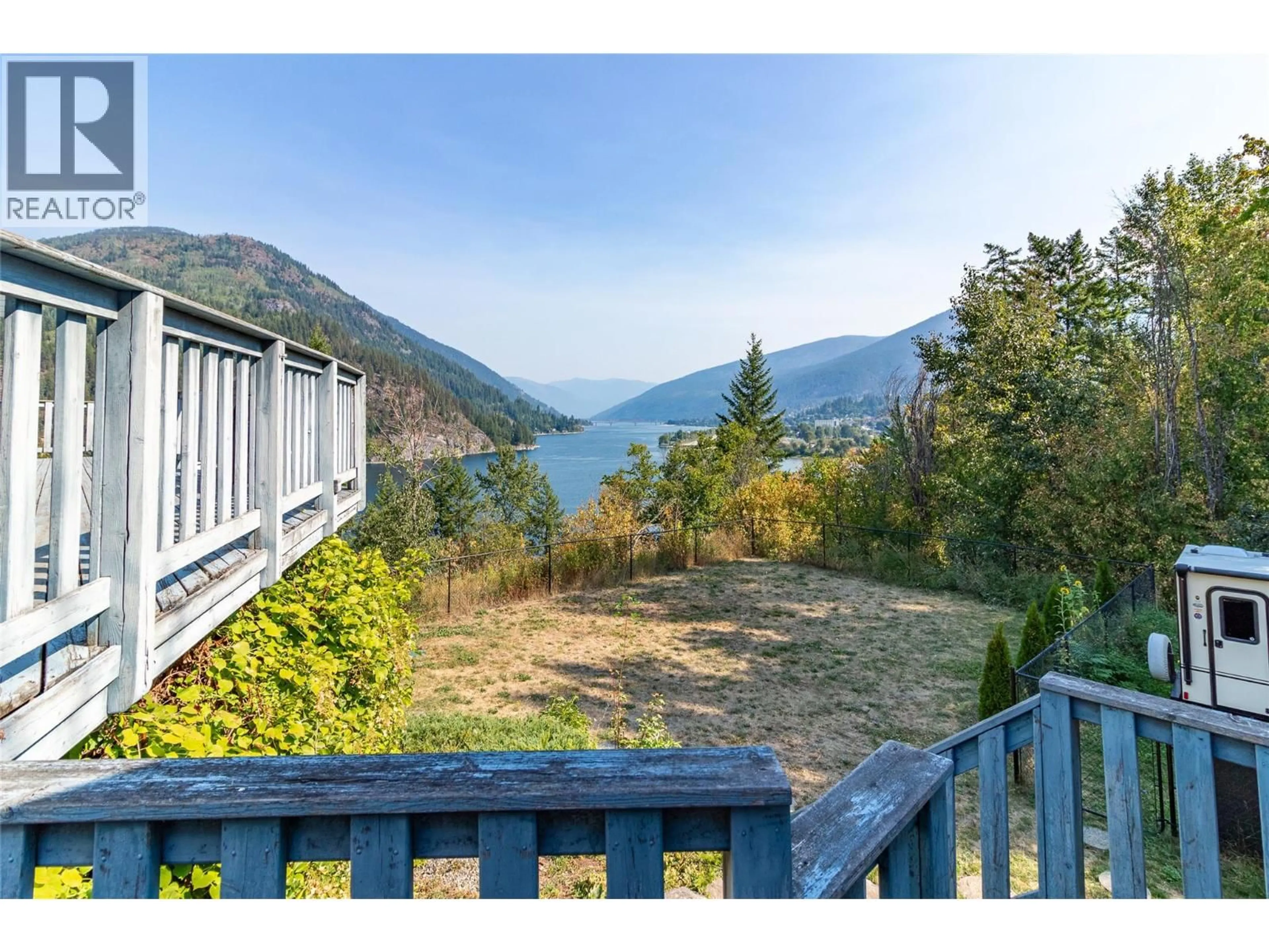 A pic from outside/outdoor area/front of a property/back of a property/a pic from drone, water/lake/river/ocean view for 1402 GRANITE ROAD, Nelson British Columbia V1L5T6