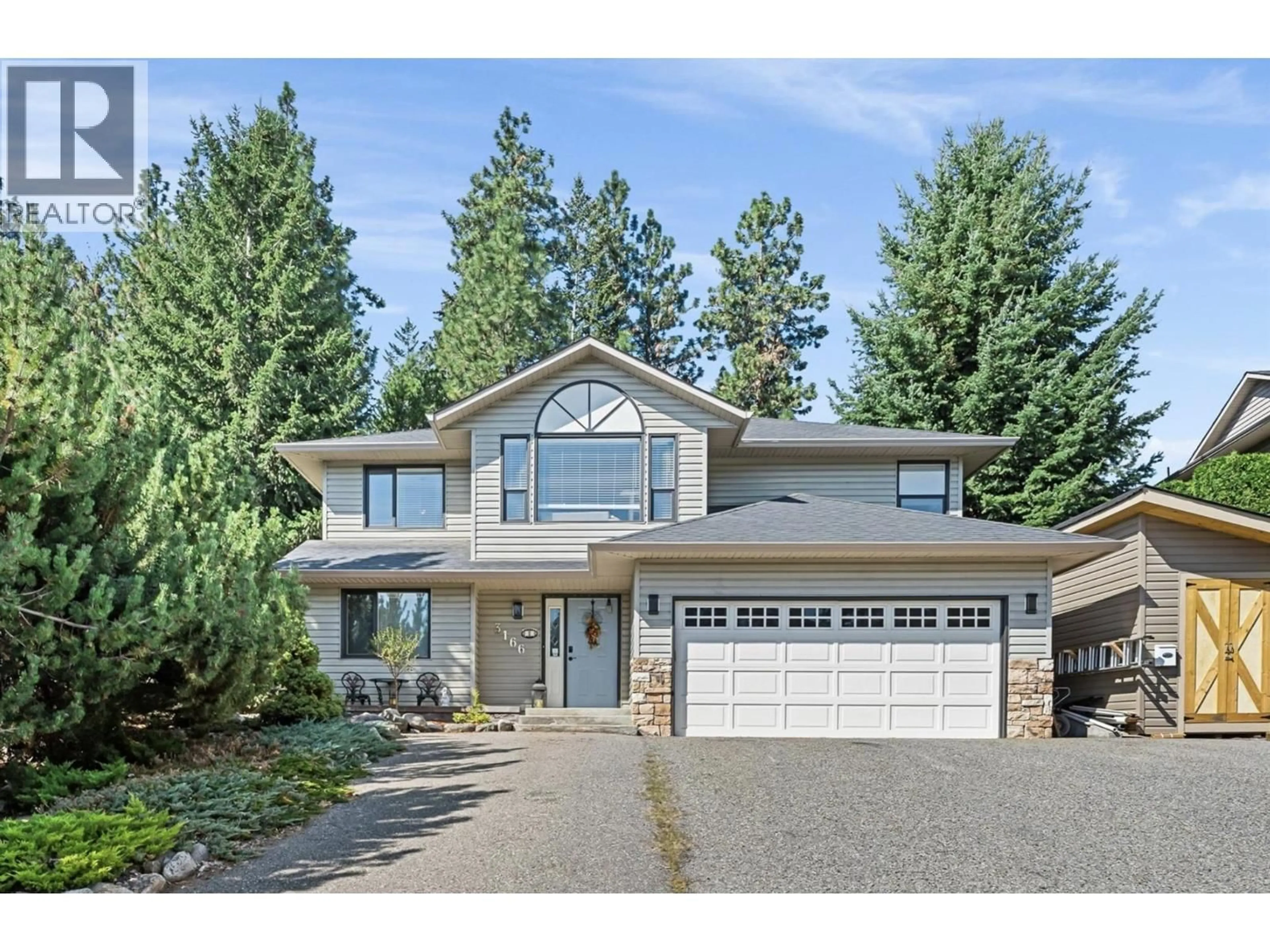 Home with vinyl exterior material, unknown for 3166 BROADVIEW PLACE, West Kelowna British Columbia V4T1M9