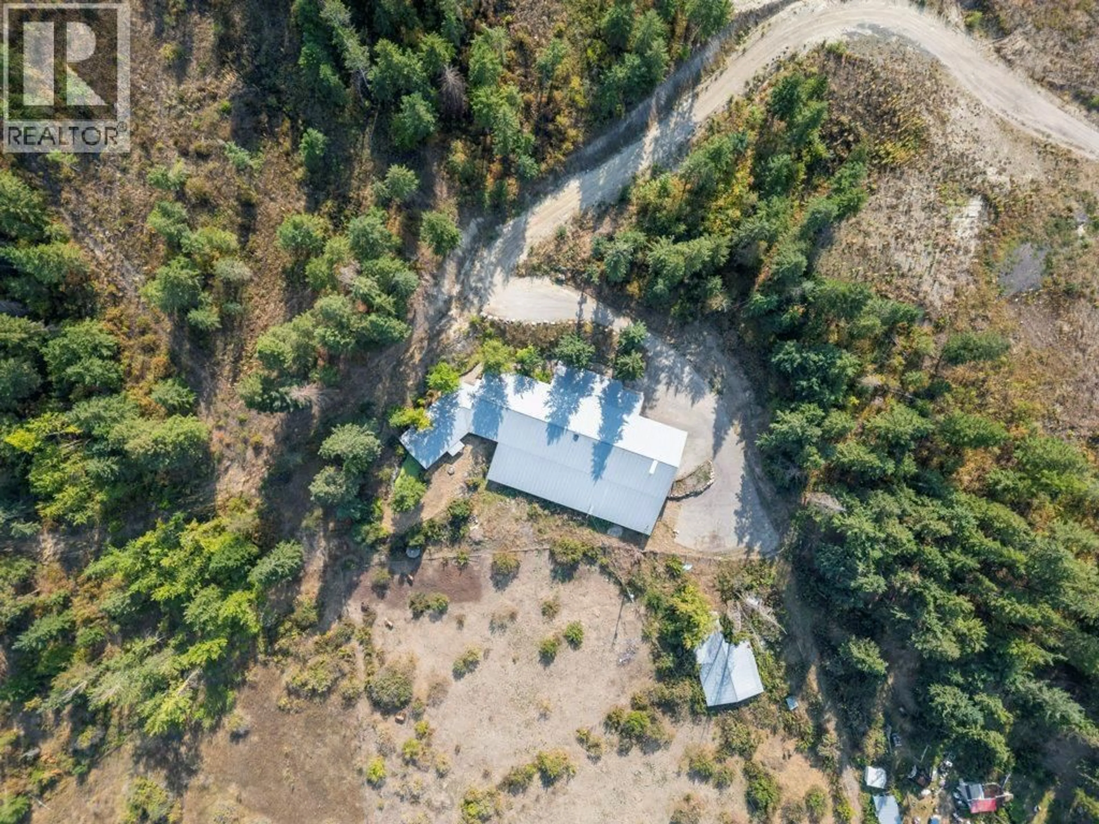 A pic from outside/outdoor area/front of a property/back of a property/a pic from drone, unknown for 3298 UPPER MCLEOD ROAD, Armstrong British Columbia V0E1B8