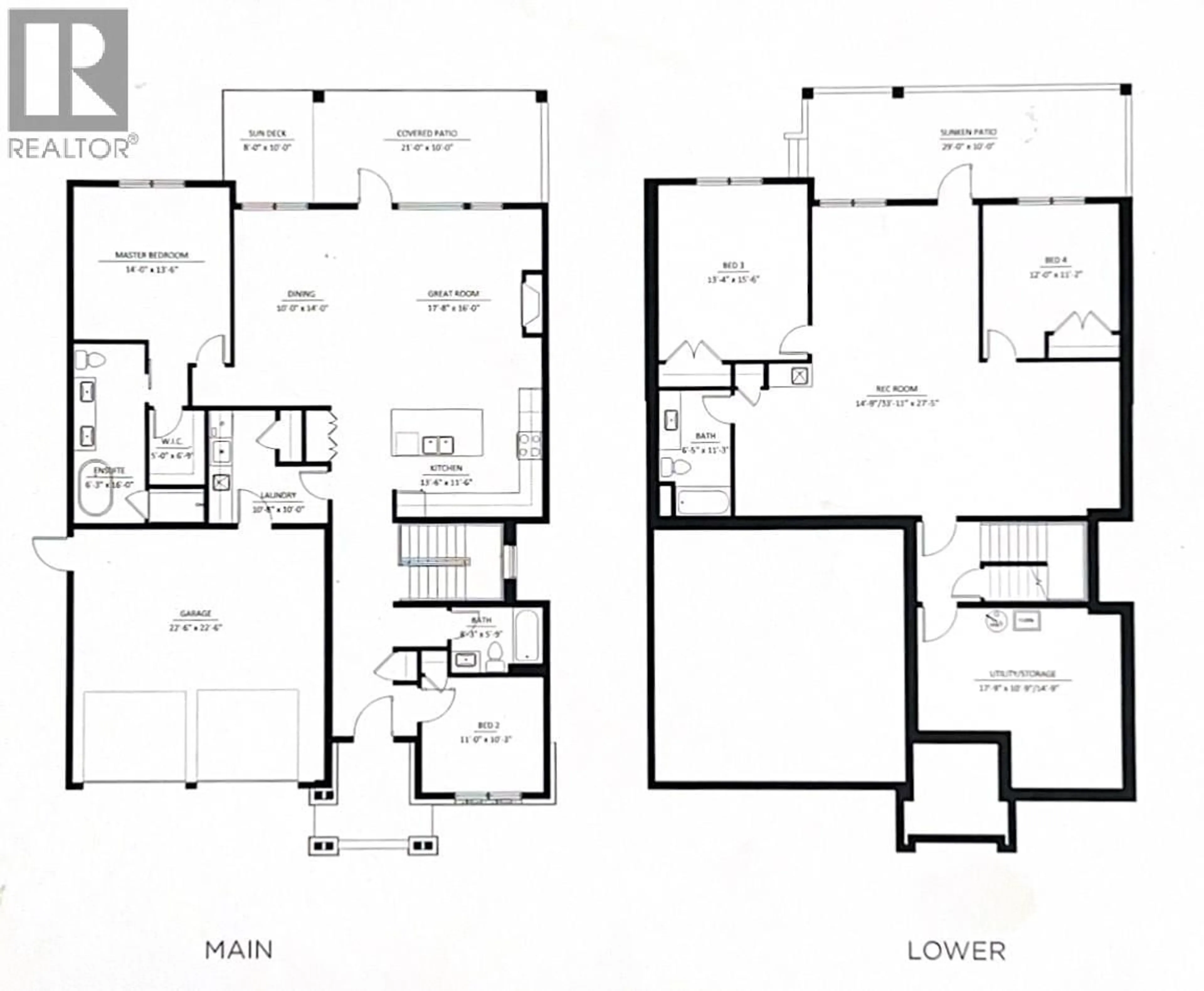 Floor plan for 17 - 260 RUE CHEVAL NOIR OTHER, Kamloops British Columbia V1S0G1