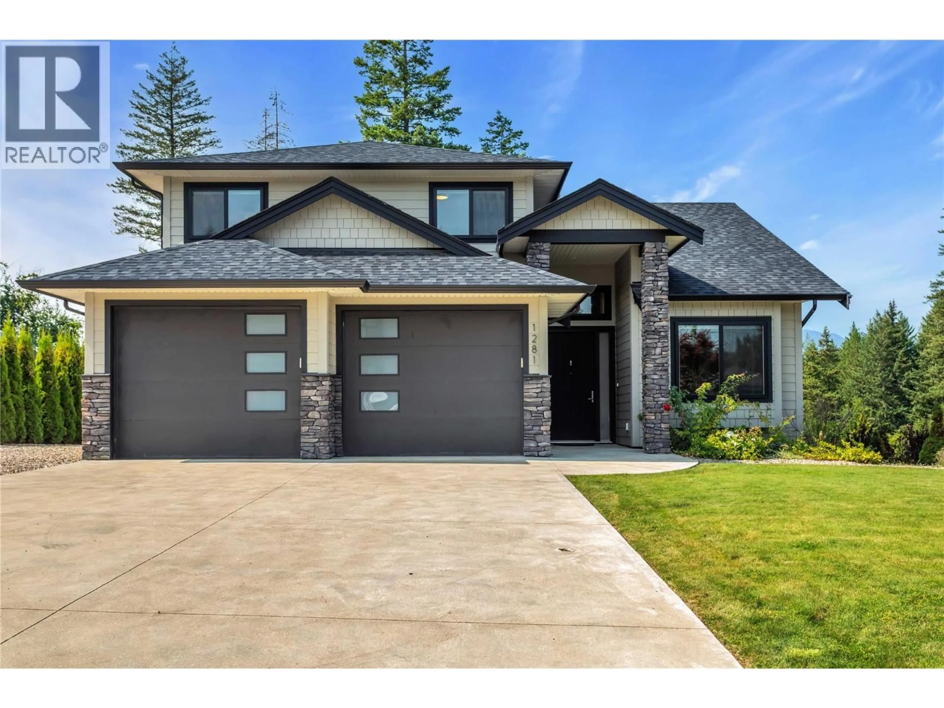 Home with brick exterior material, street for 1281 23 STREET SOUTHEAST, Salmon Arm British Columbia V1E0C7