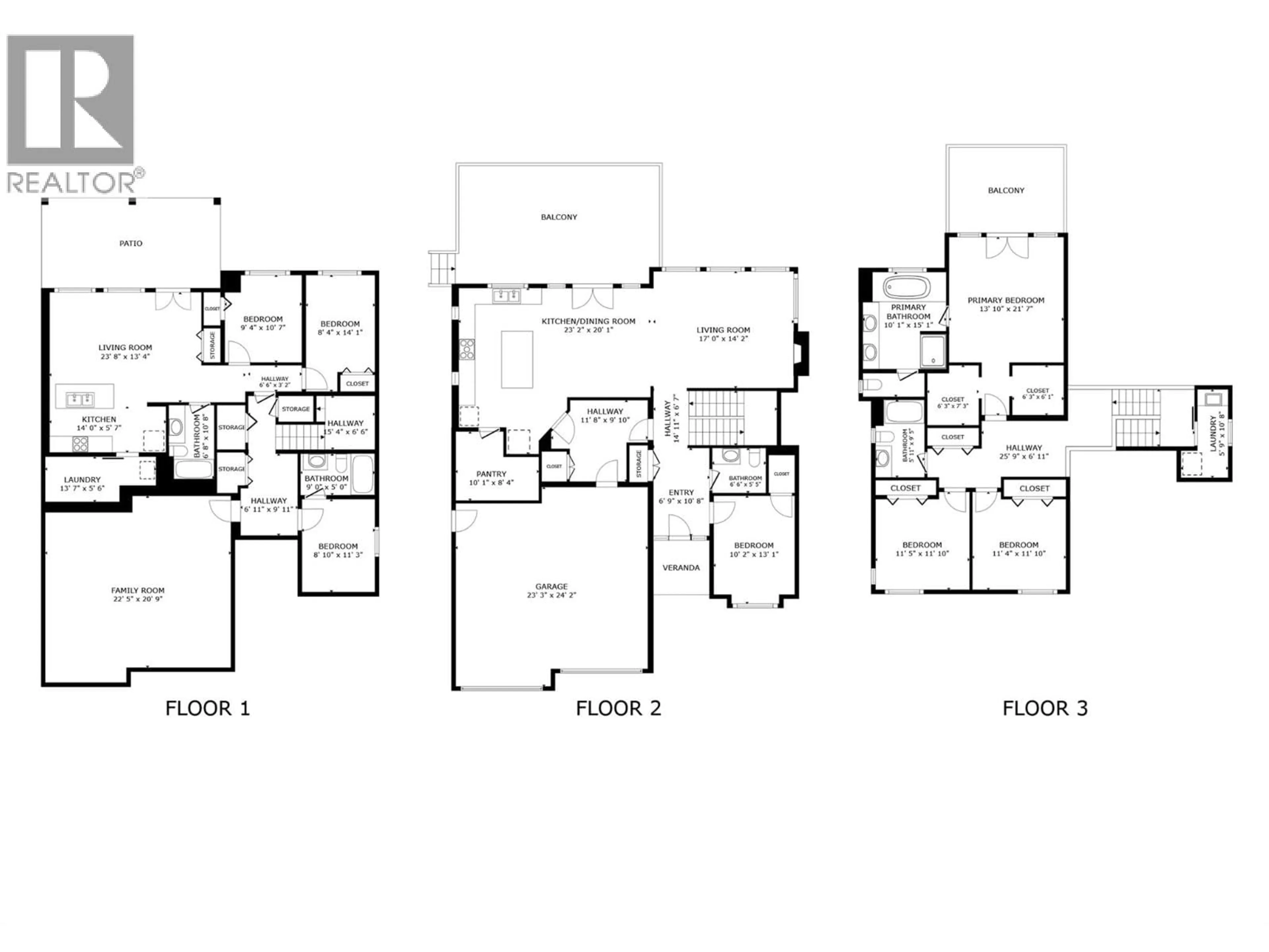 Floor plan for 1281 23 STREET SOUTHEAST, Salmon Arm British Columbia V1E0C7