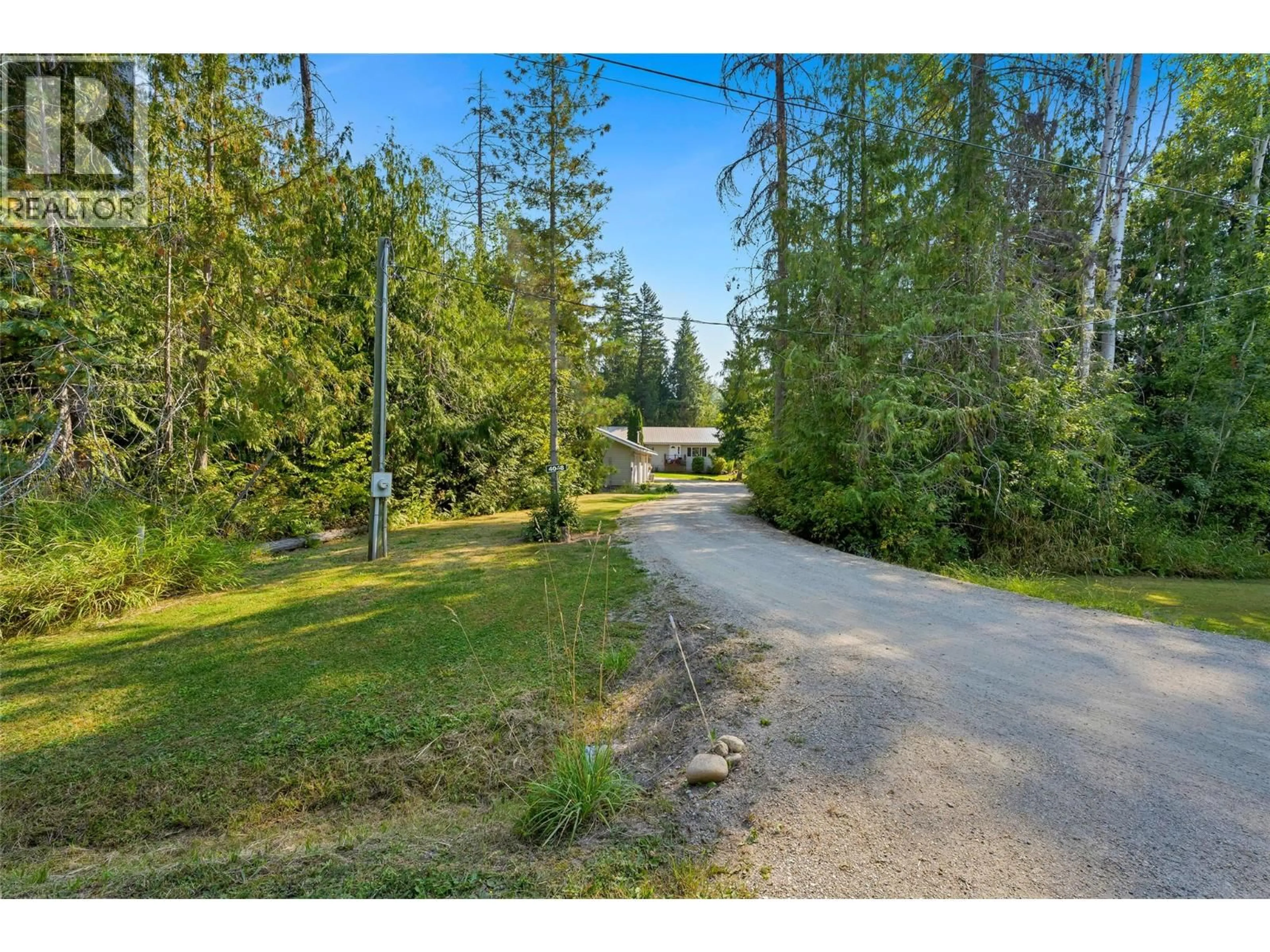 A pic from outside/outdoor area/front of a property/back of a property/a pic from drone, unknown for 4048 KEAN ROAD, Eagle Bay British Columbia V0E1T0