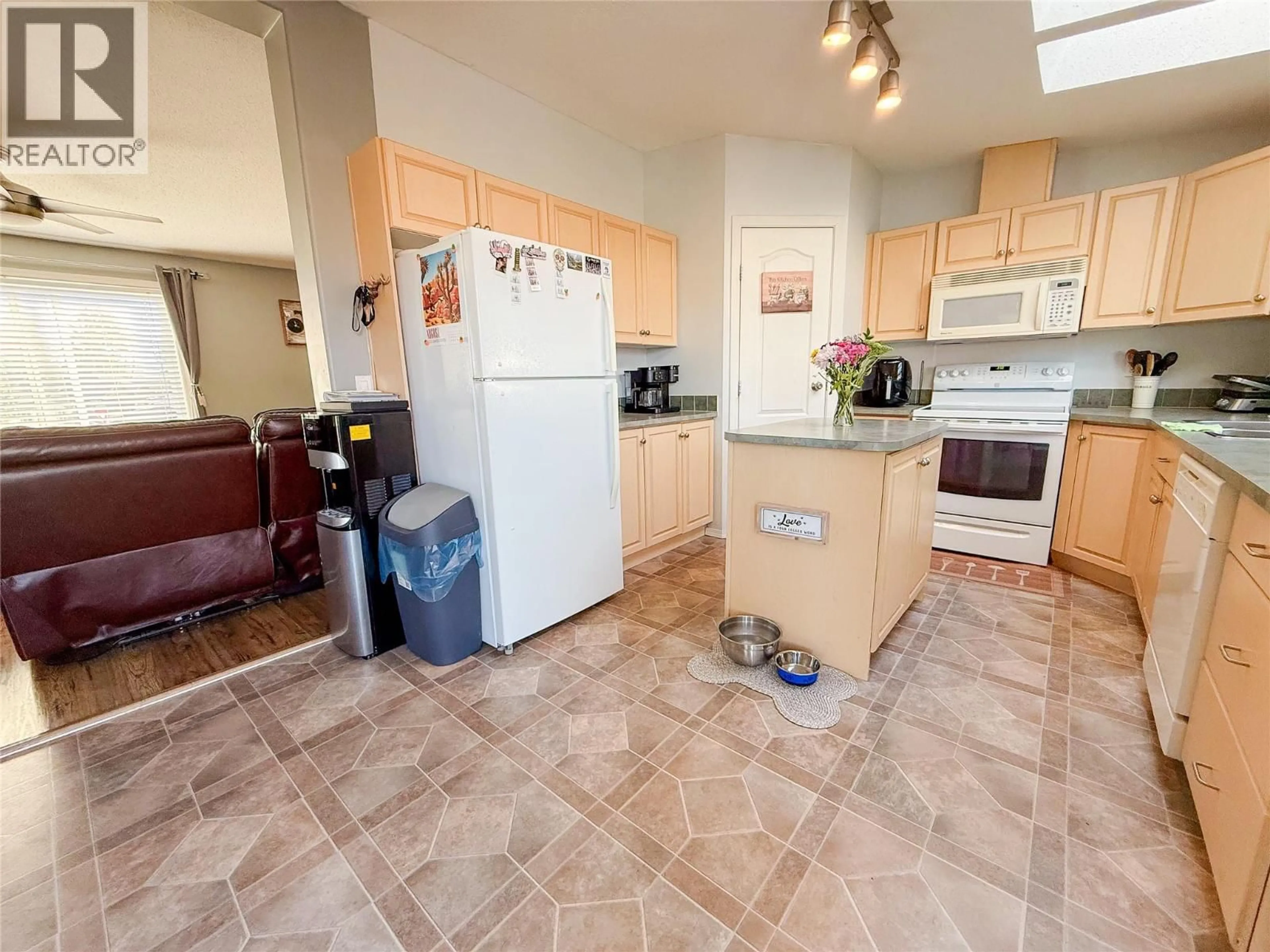 Standard kitchen, ceramic/tile floor for 5418 49 STREET, Pouce Coupe British Columbia V0C2C0