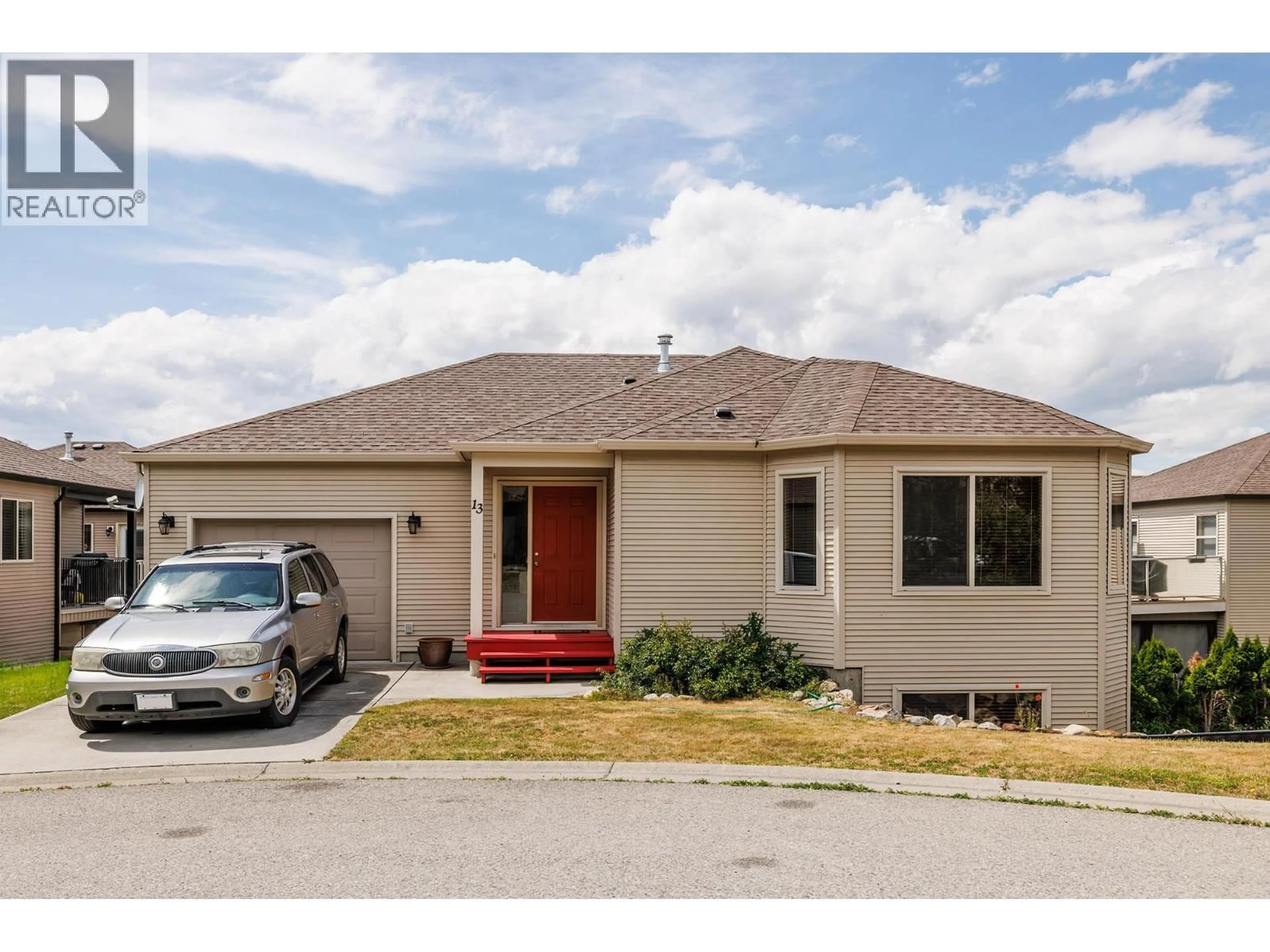 Home with vinyl exterior material, street for 13 - 11392 LODGE ROAD, Lake Country British Columbia V4V1X2