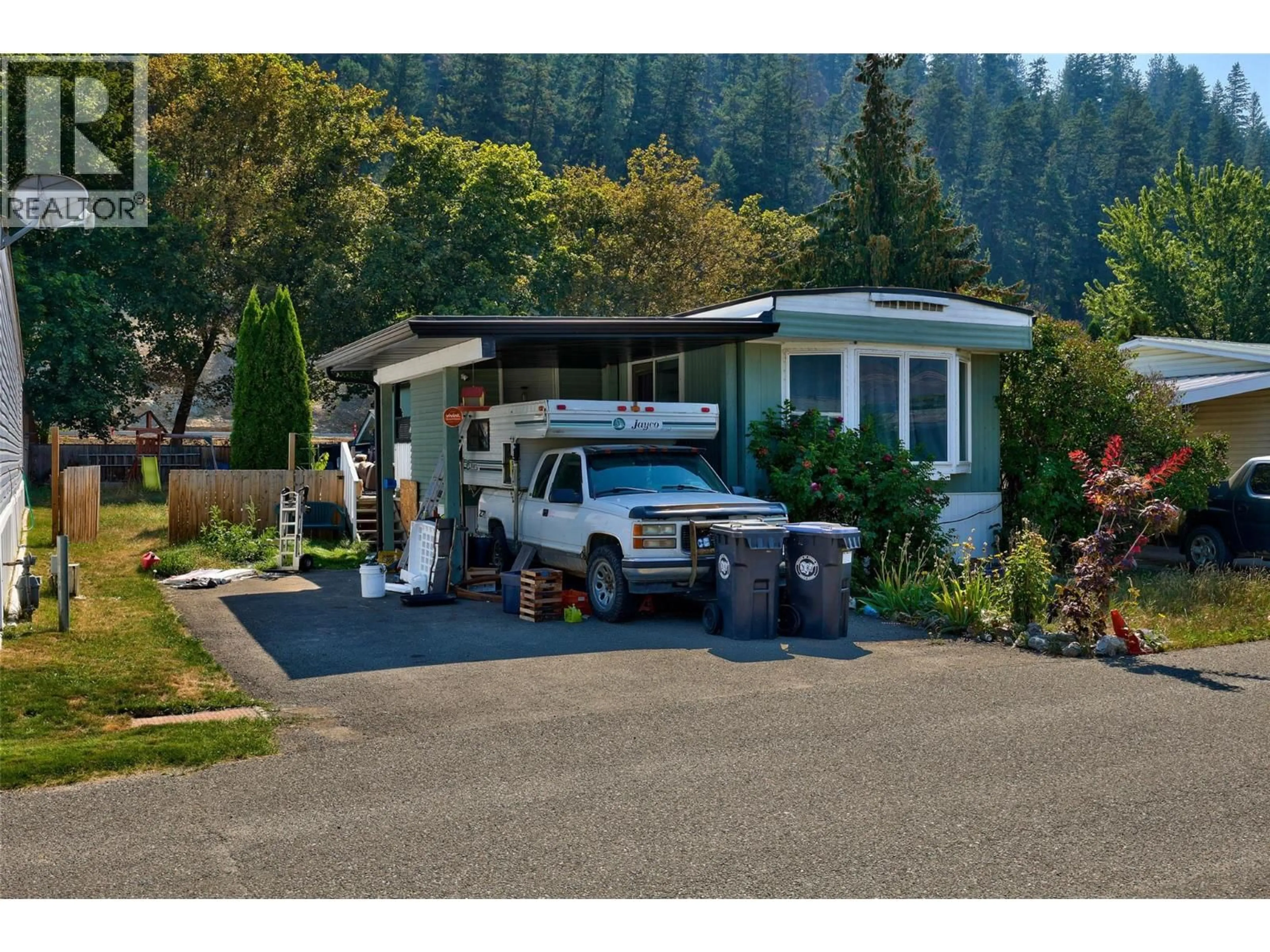 Home with vinyl exterior material, street for 13 - 161 SHUSWAP AVENUE, Chase British Columbia V0E1M0