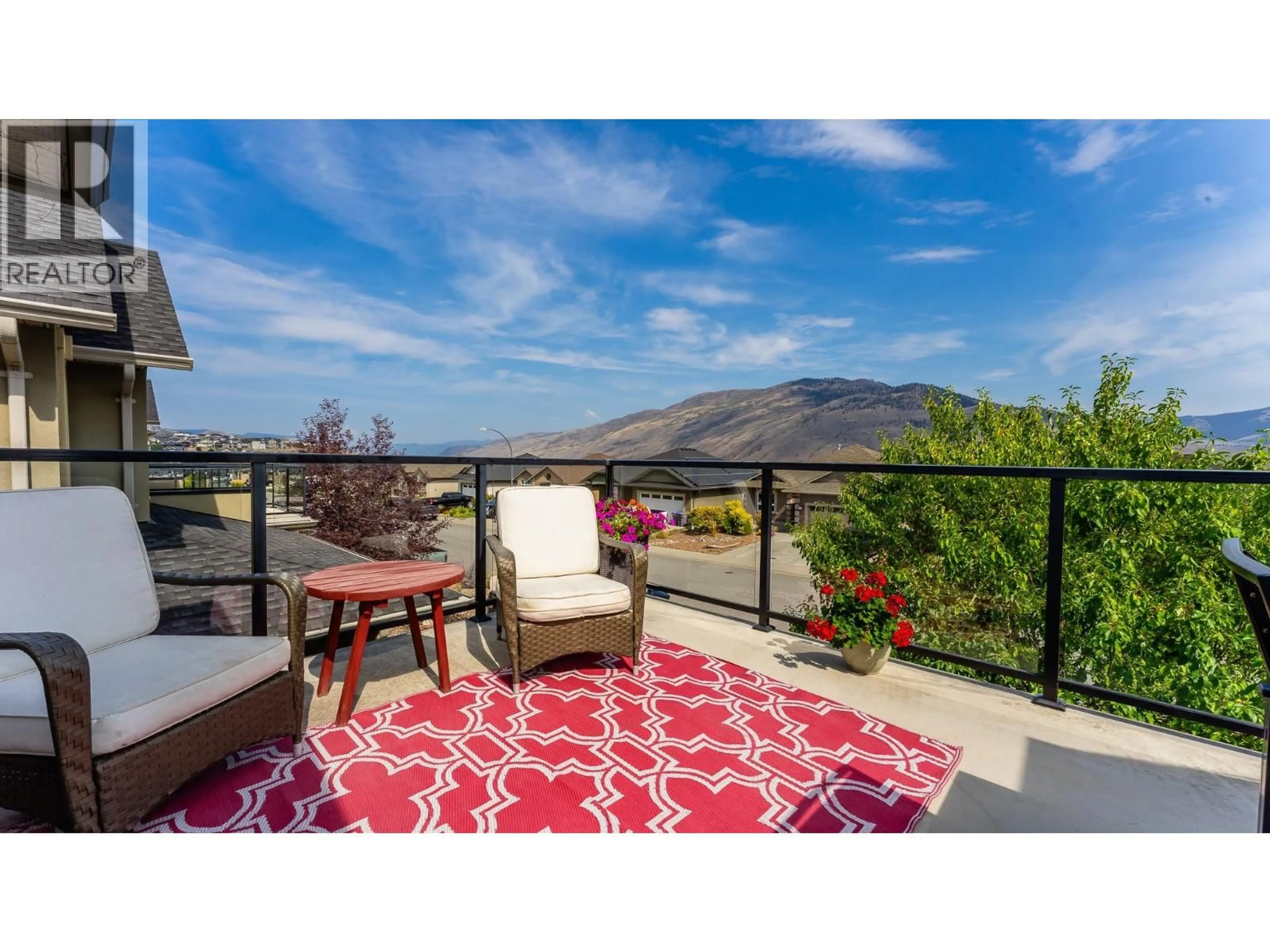 Patio, mountain view for 2023 SADDLEBACK DRIVE, Kamloops British Columbia V2B0A6