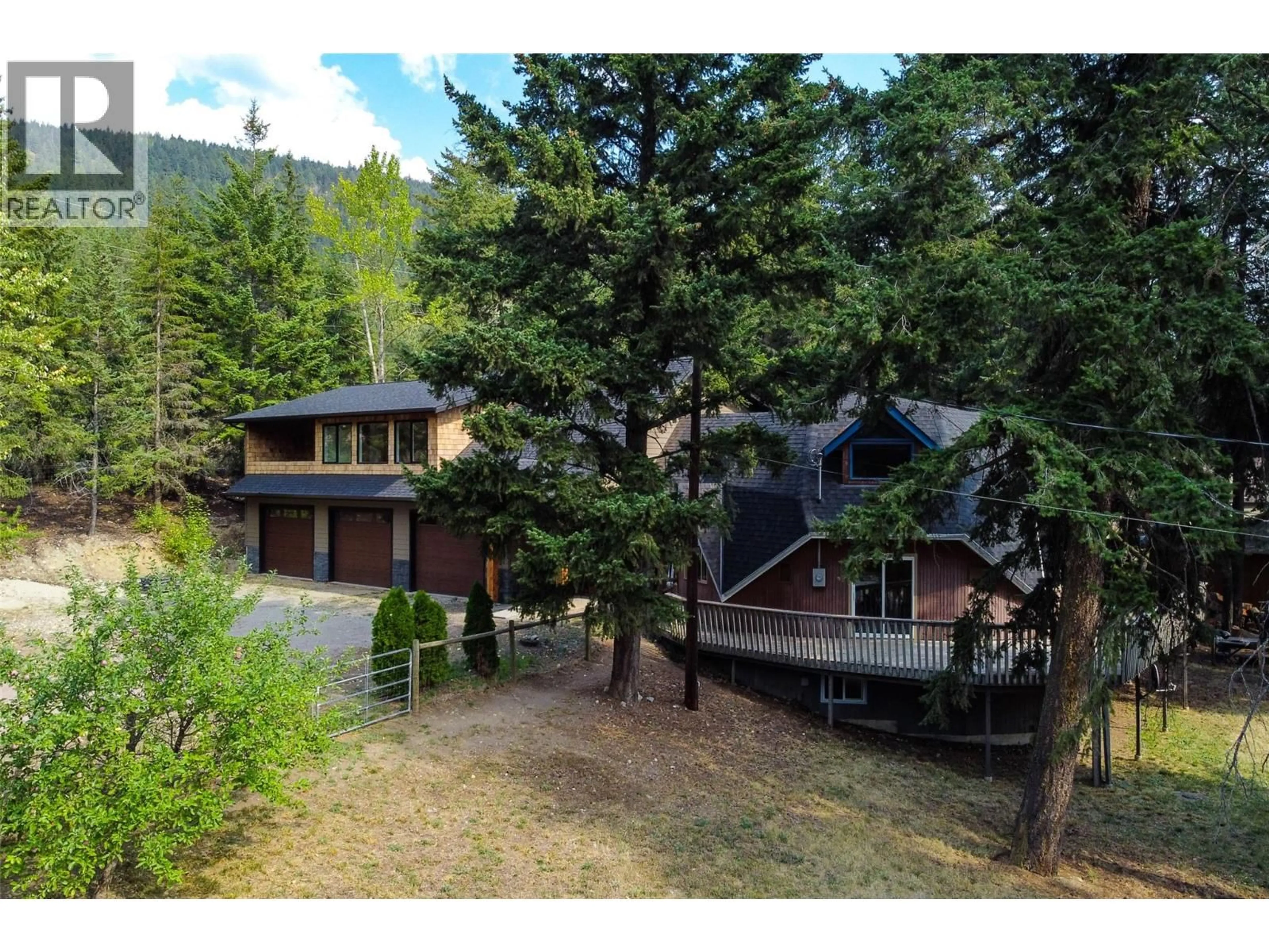 A pic from outside/outdoor area/front of a property/back of a property/a pic from drone, mountain view for 7604 FALCON RIDGE CRESCENT, Kelowna British Columbia V1P1J1