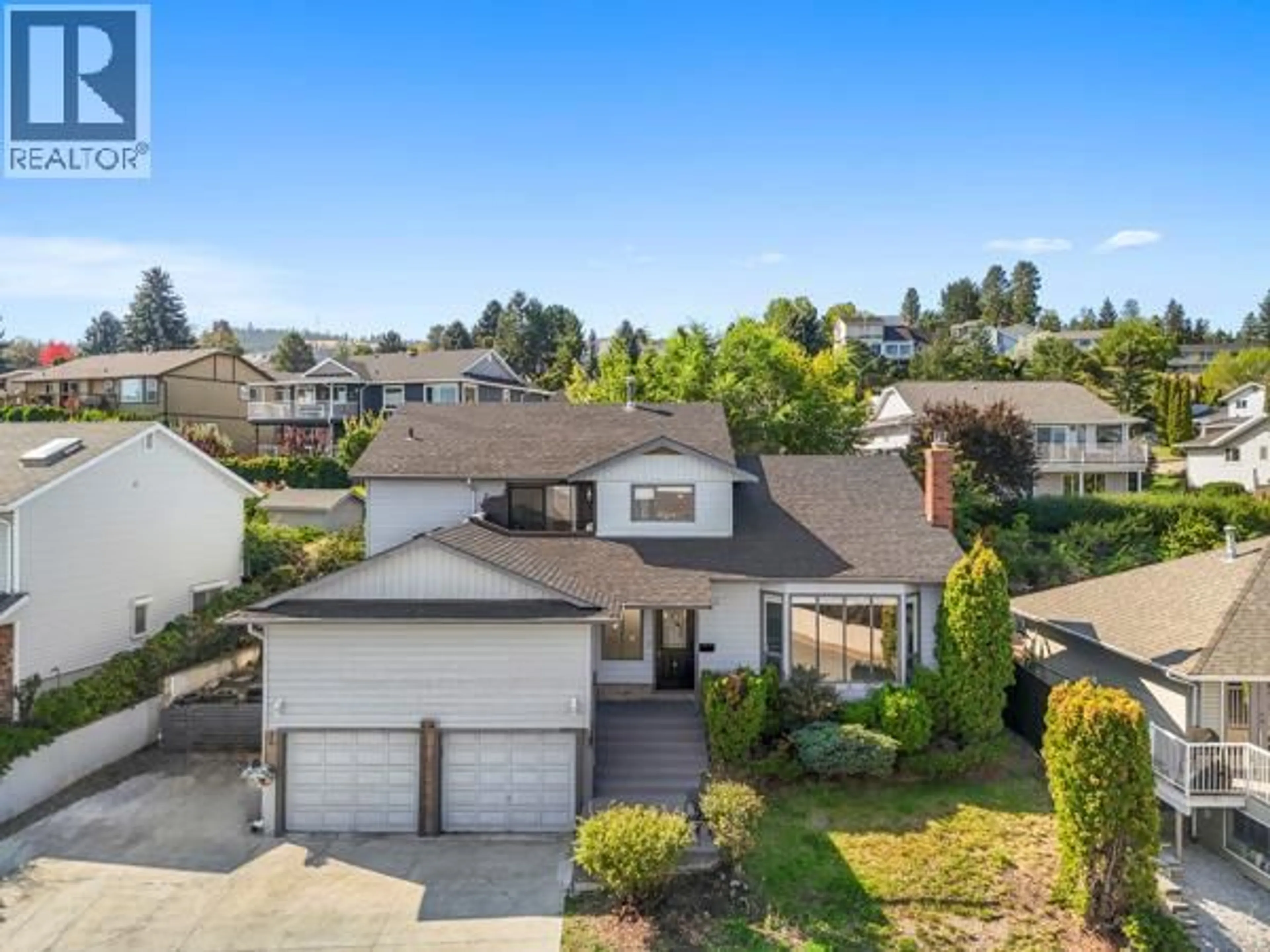 A pic from outside/outdoor area/front of a property/back of a property/a pic from drone, unknown for 2156 VAN HORNE DRIVE, Kamloops British Columbia V1S1L7