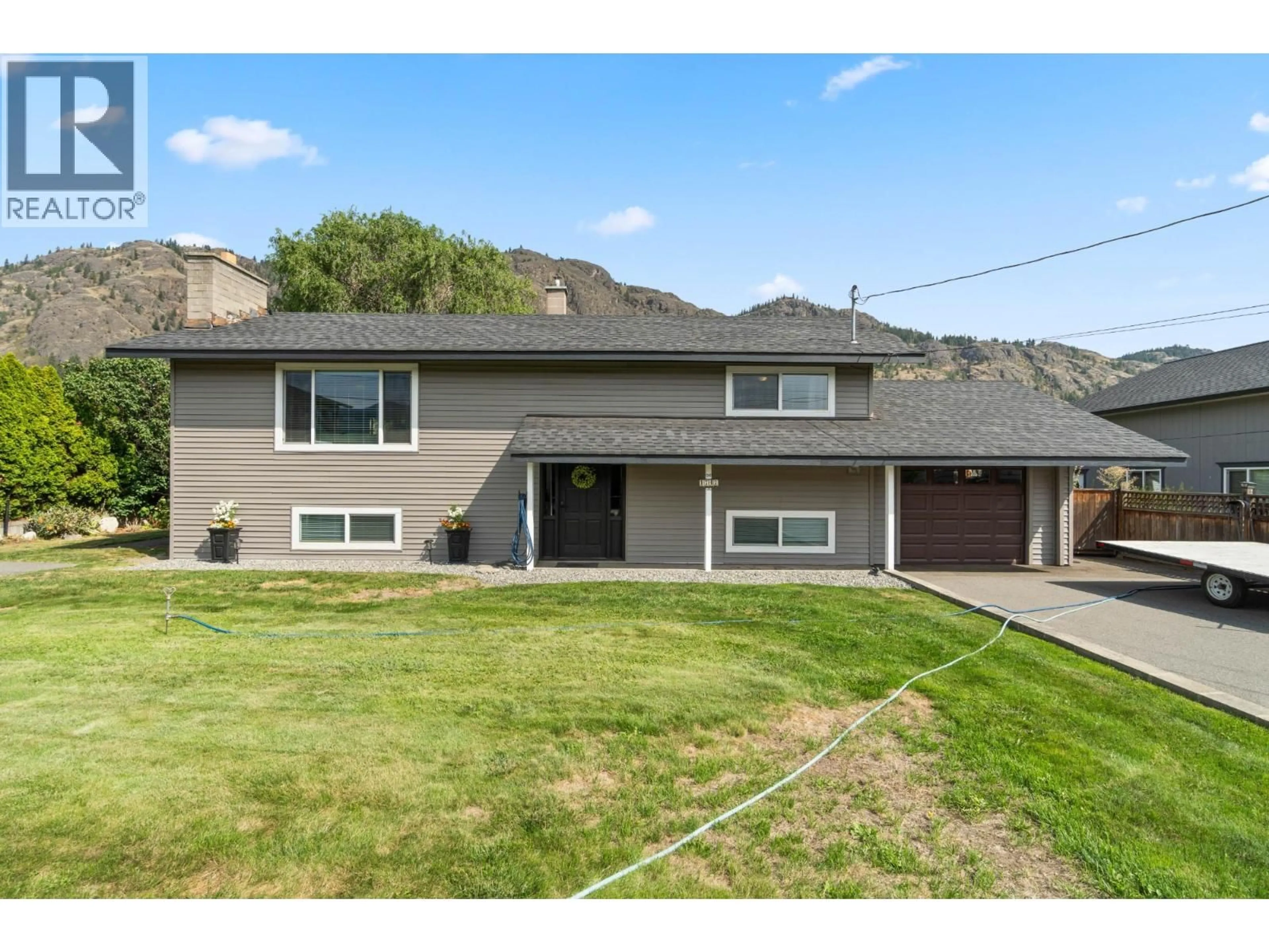 Home with vinyl exterior material, mountain view for 1747 OLD FERRY ROAD, Kamloops British Columbia V0E2M0