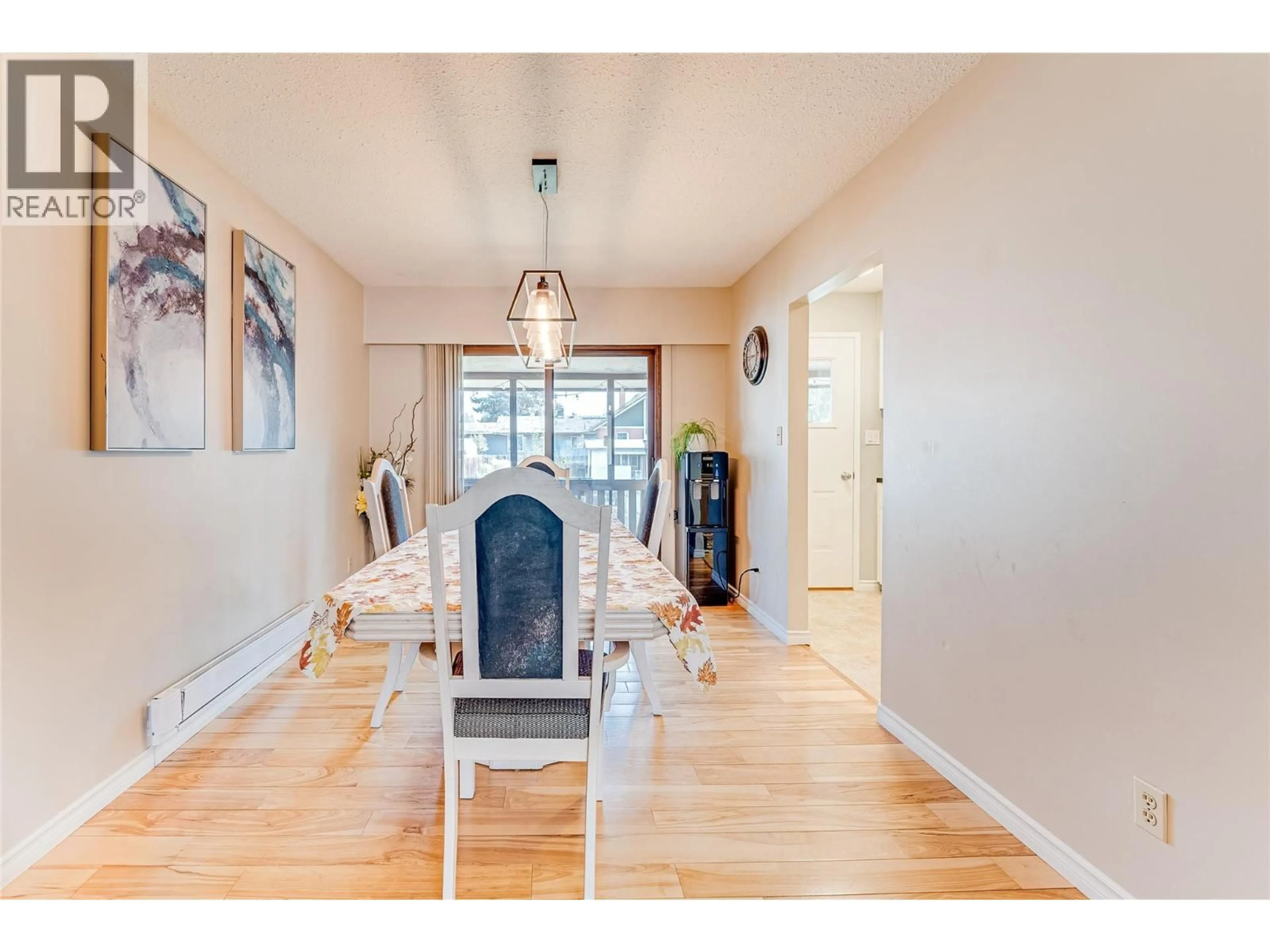 Dining room, wood/laminate floor for 101 CRESCENT DRIVE, Enderby British Columbia V0E1V2