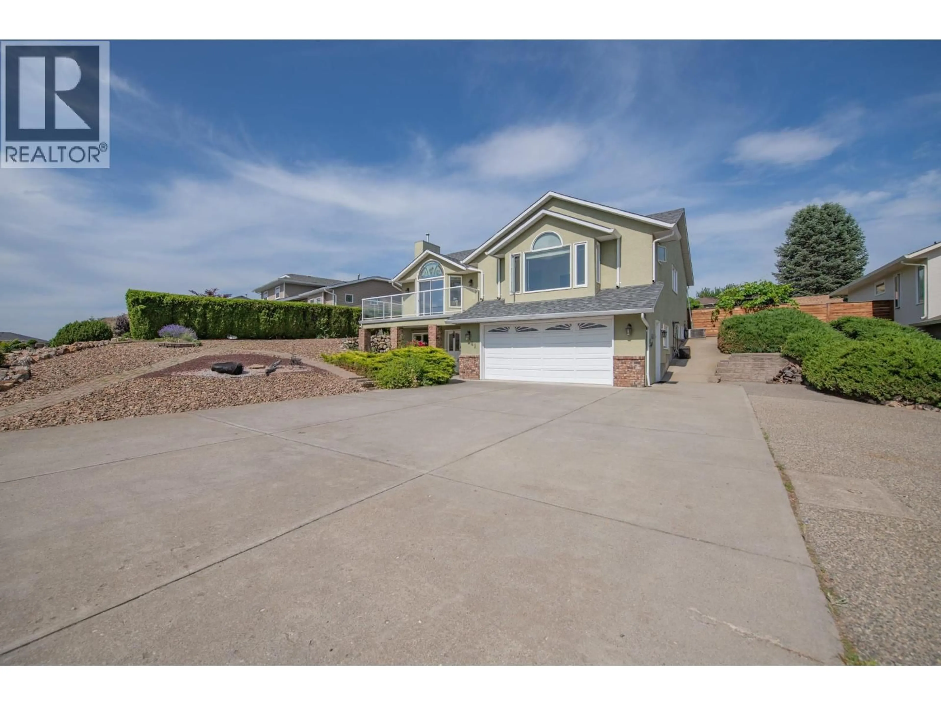 A pic from outside/outdoor area/front of a property/back of a property/a pic from drone, unknown for 8841 MICHAEL DRIVE, Coldstream British Columbia V1B2P5