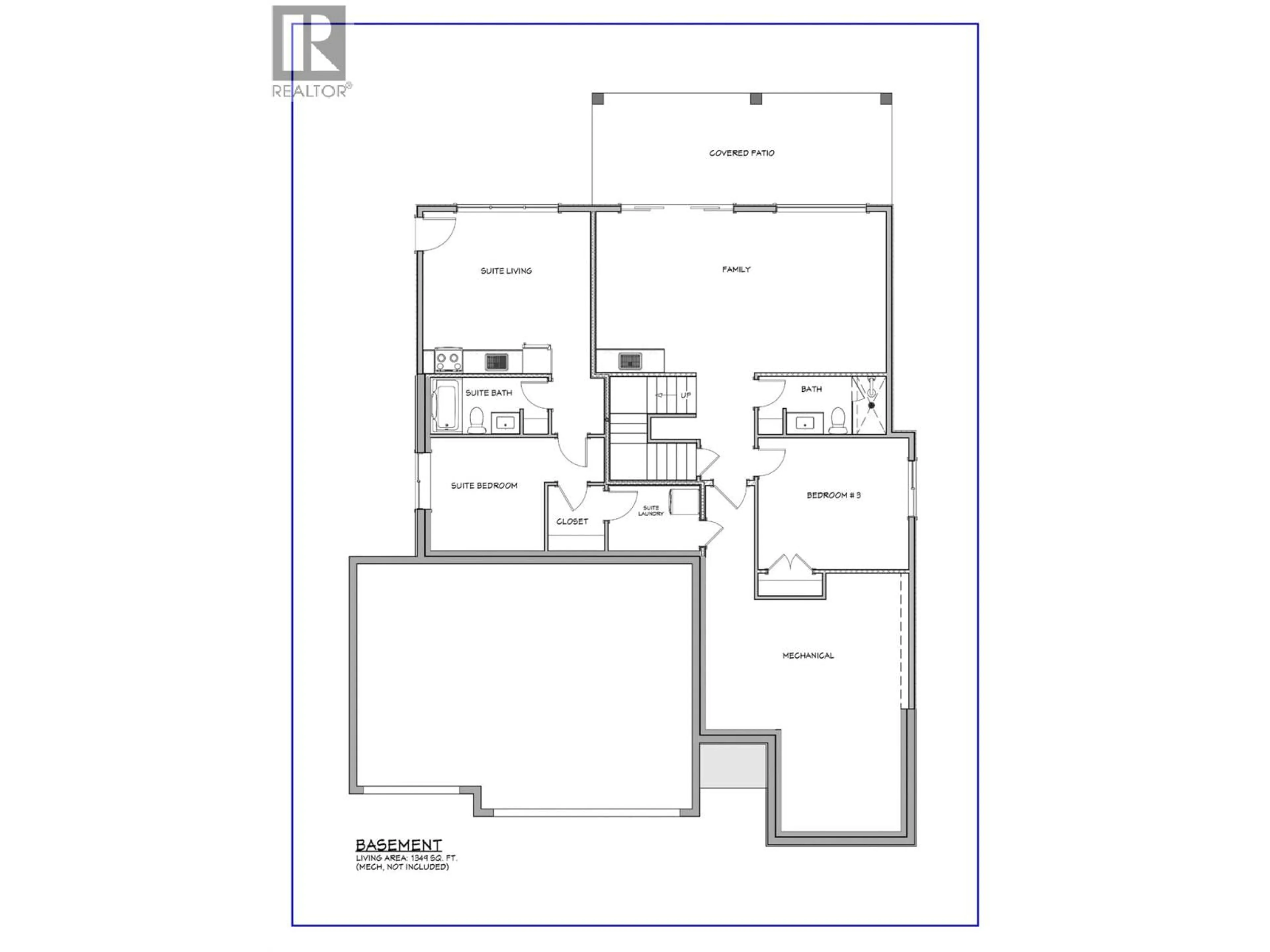 Floor plan for 749 CARLETON STREET, Kelowna British Columbia V1V0A8