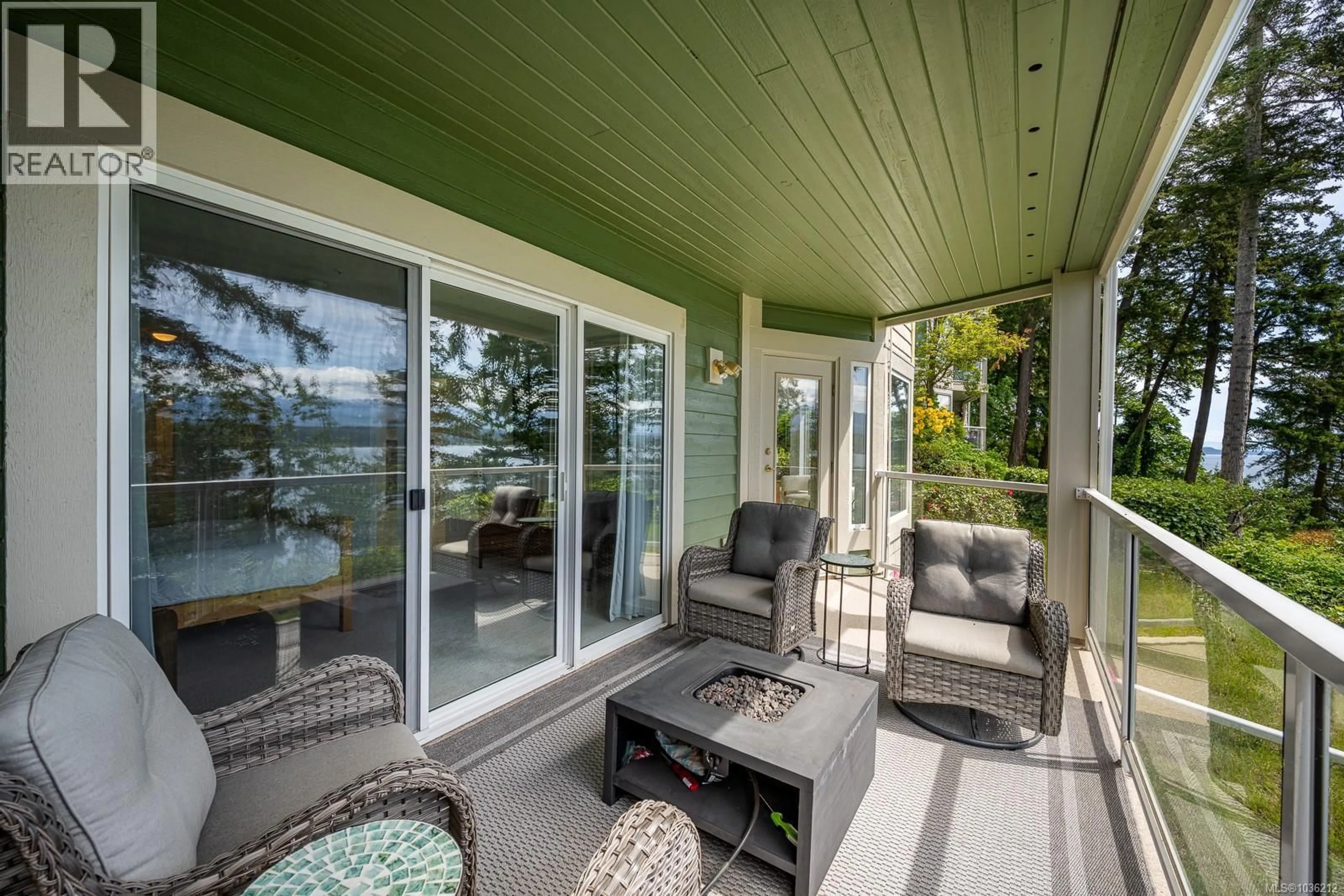 Patio, water/lake/river/ocean view for 202 - 2275 COMOX AVENUE, Comox British Columbia V9M1X6