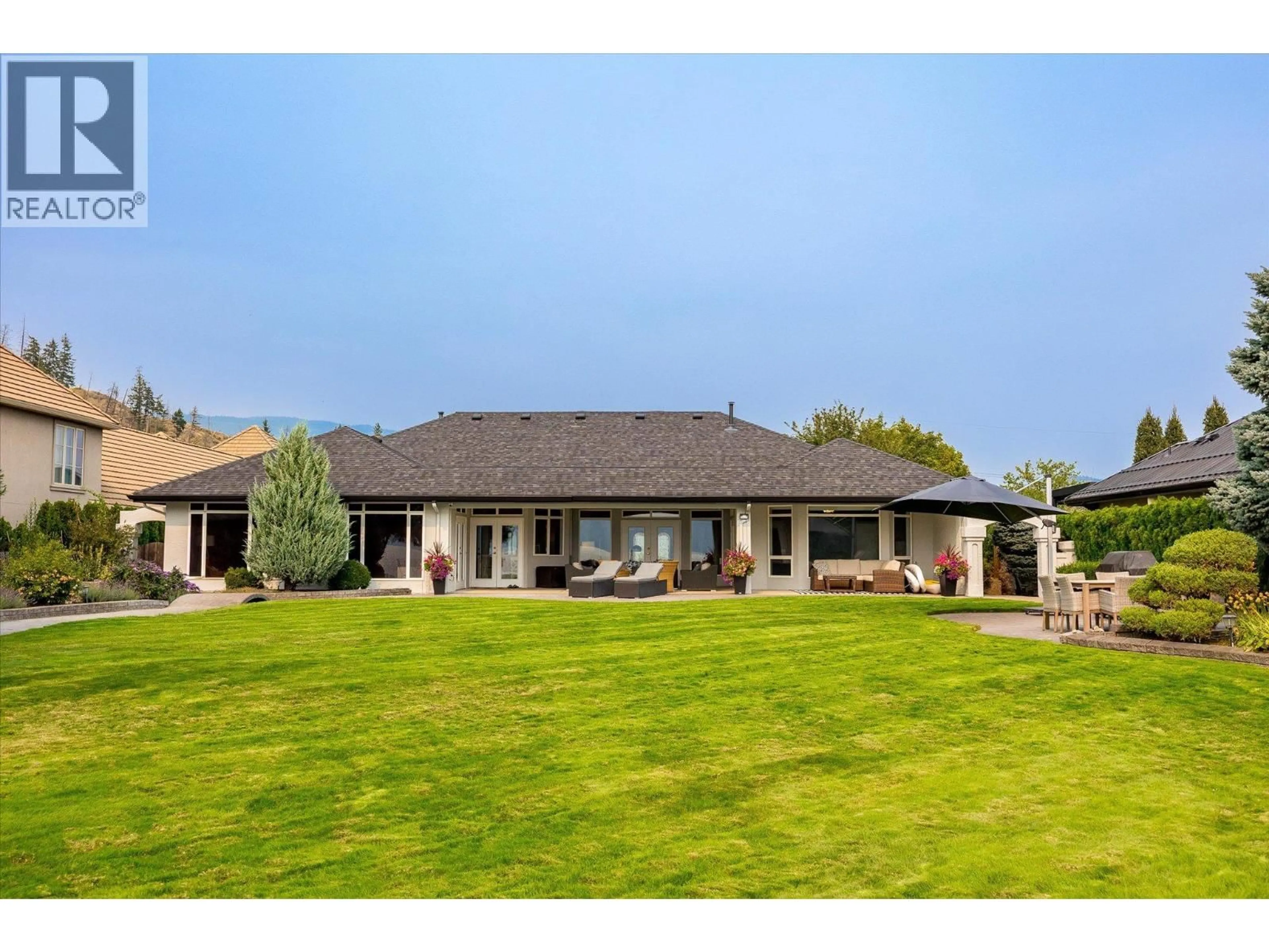 A pic from outside/outdoor area/front of a property/back of a property/a pic from drone, unknown for 2577 WHITWORTH ROAD, West Kelowna British Columbia V4T2K5