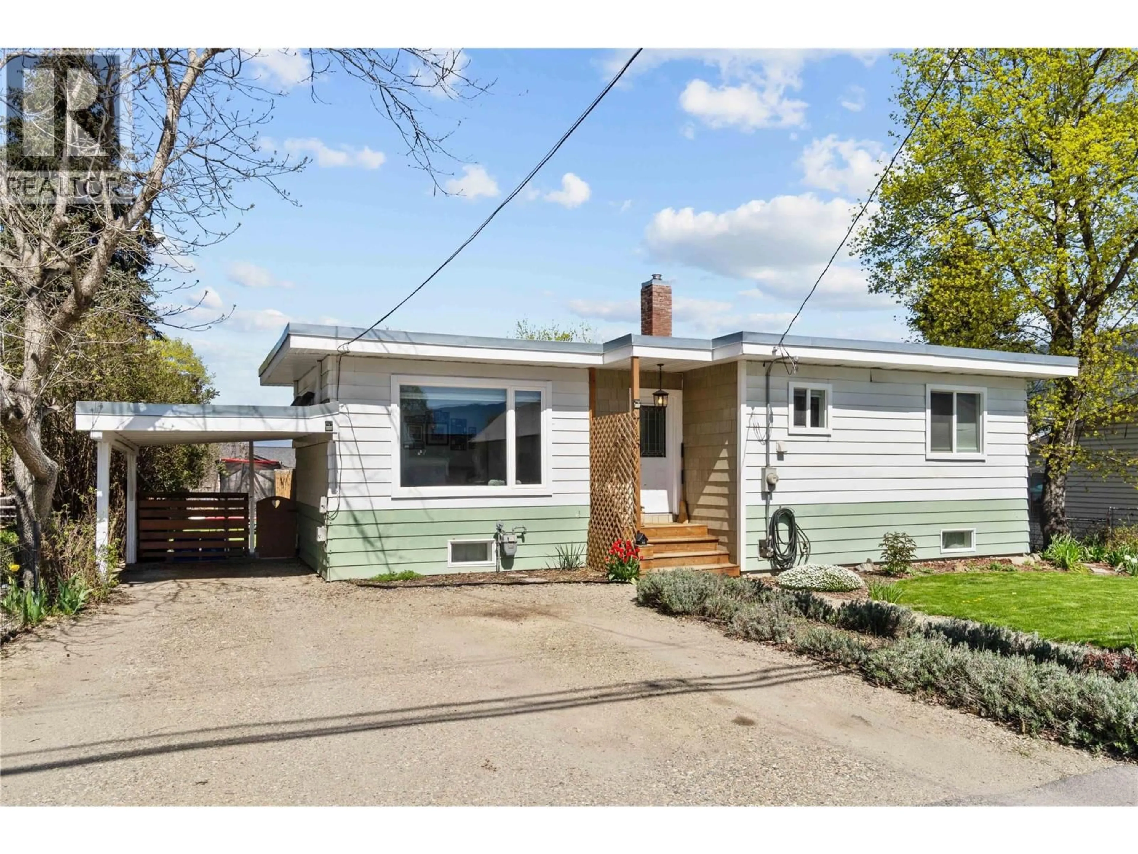 Home with vinyl exterior material, street for 715 MILL AVENUE, Enderby British Columbia V0E1V0