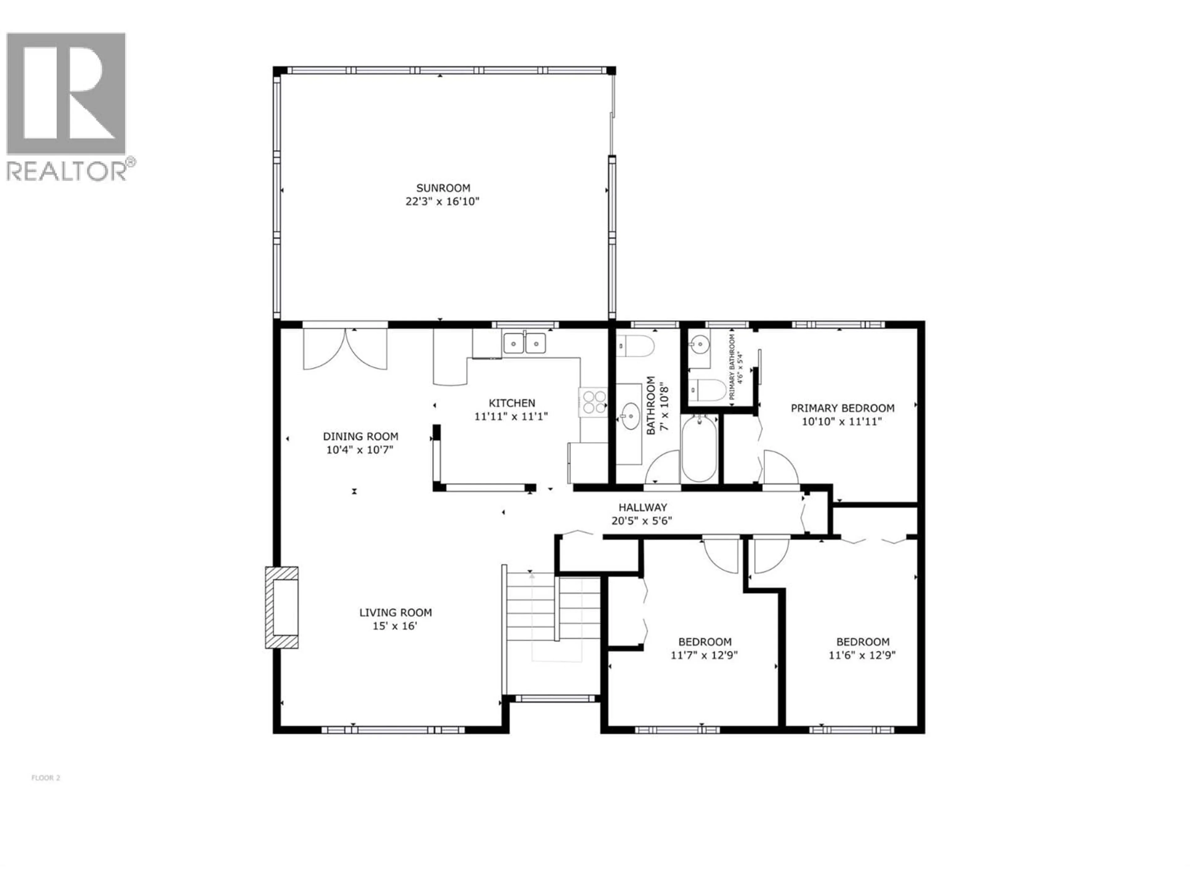 Floor plan for 1463 BRAEMAR STREET, Kelowna British Columbia V1Y3X4