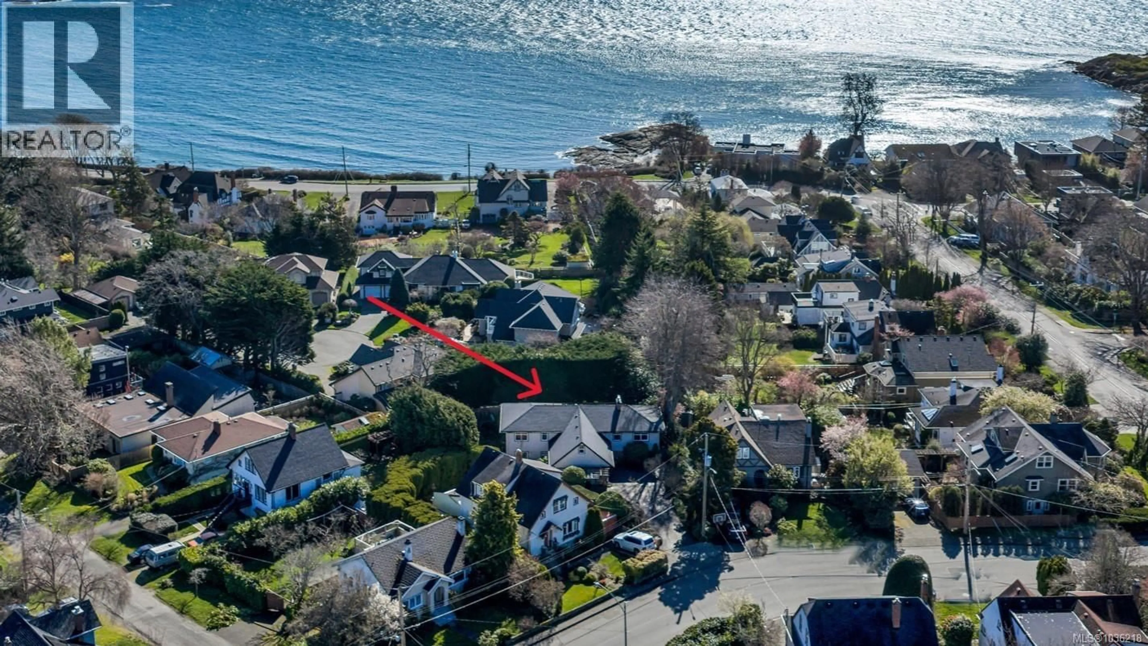 A pic from outside/outdoor area/front of a property/back of a property/a pic from drone, unknown for 449 VICTORIA AVENUE, Oak Bay British Columbia V8S4M7
