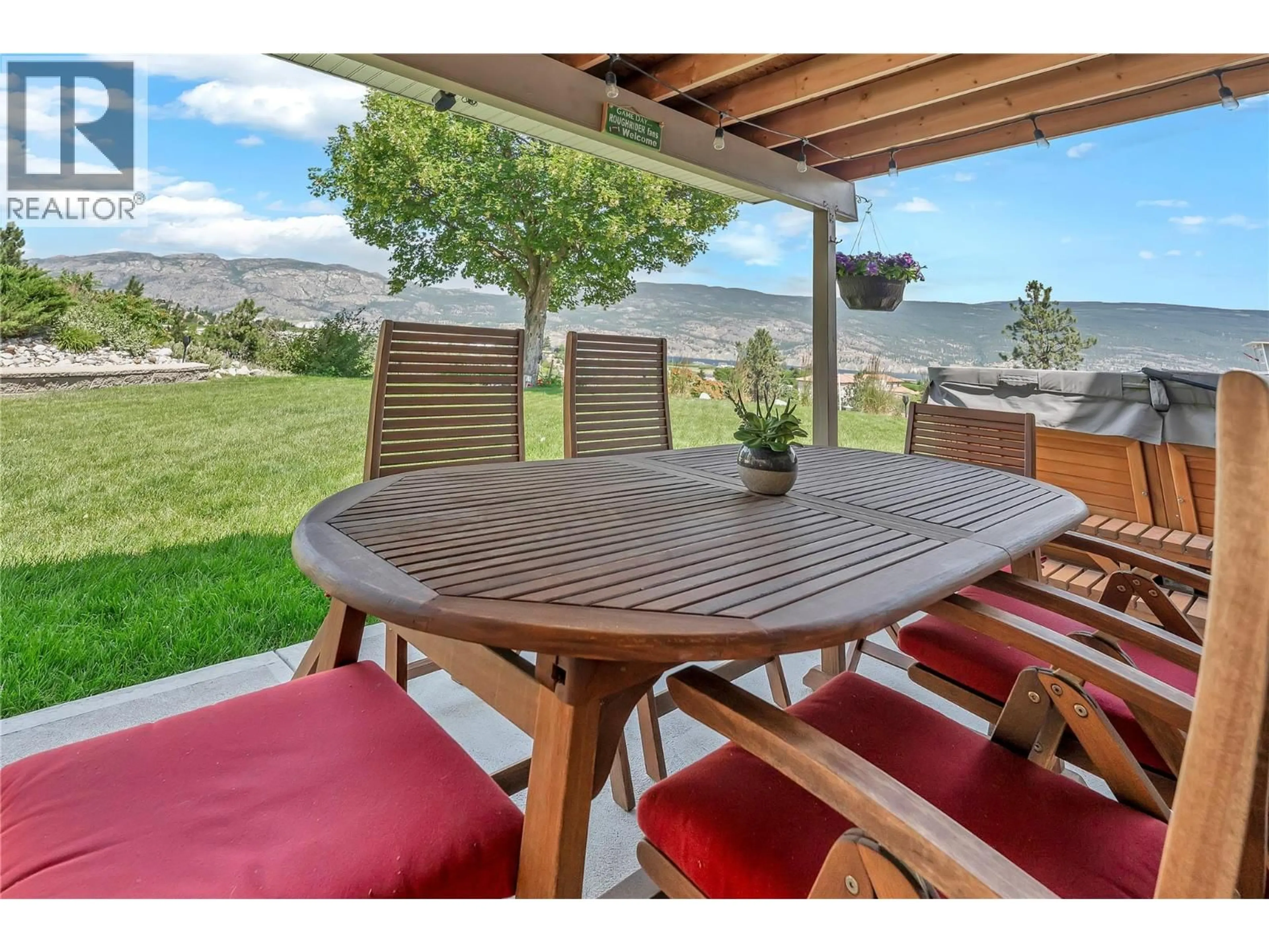 Patio, water/lake/river/ocean view for 8704 KURODA PLACE, Summerland British Columbia V0H1Z7