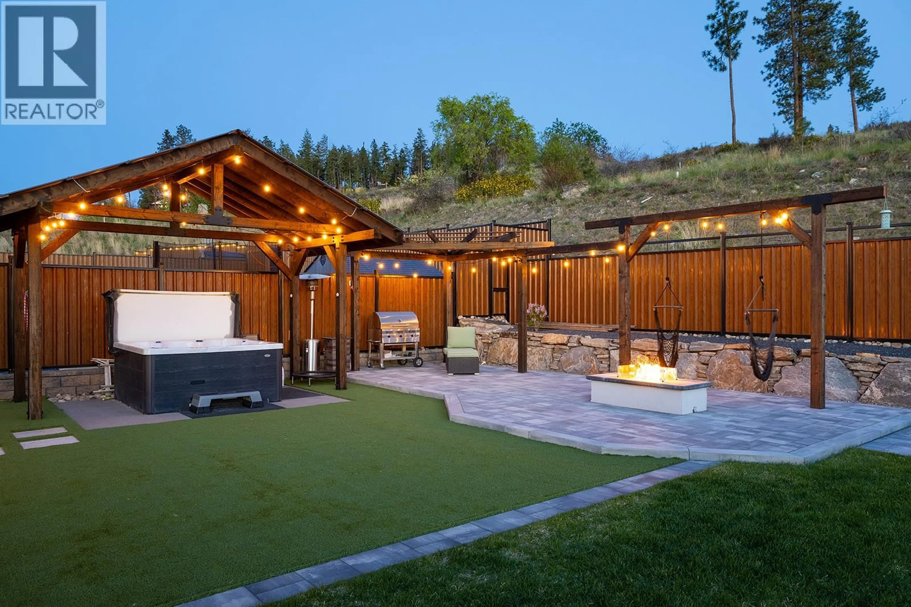 Patio, mountain view for 443 REDTAIL COURT, Kelowna British Columbia V1W0B1