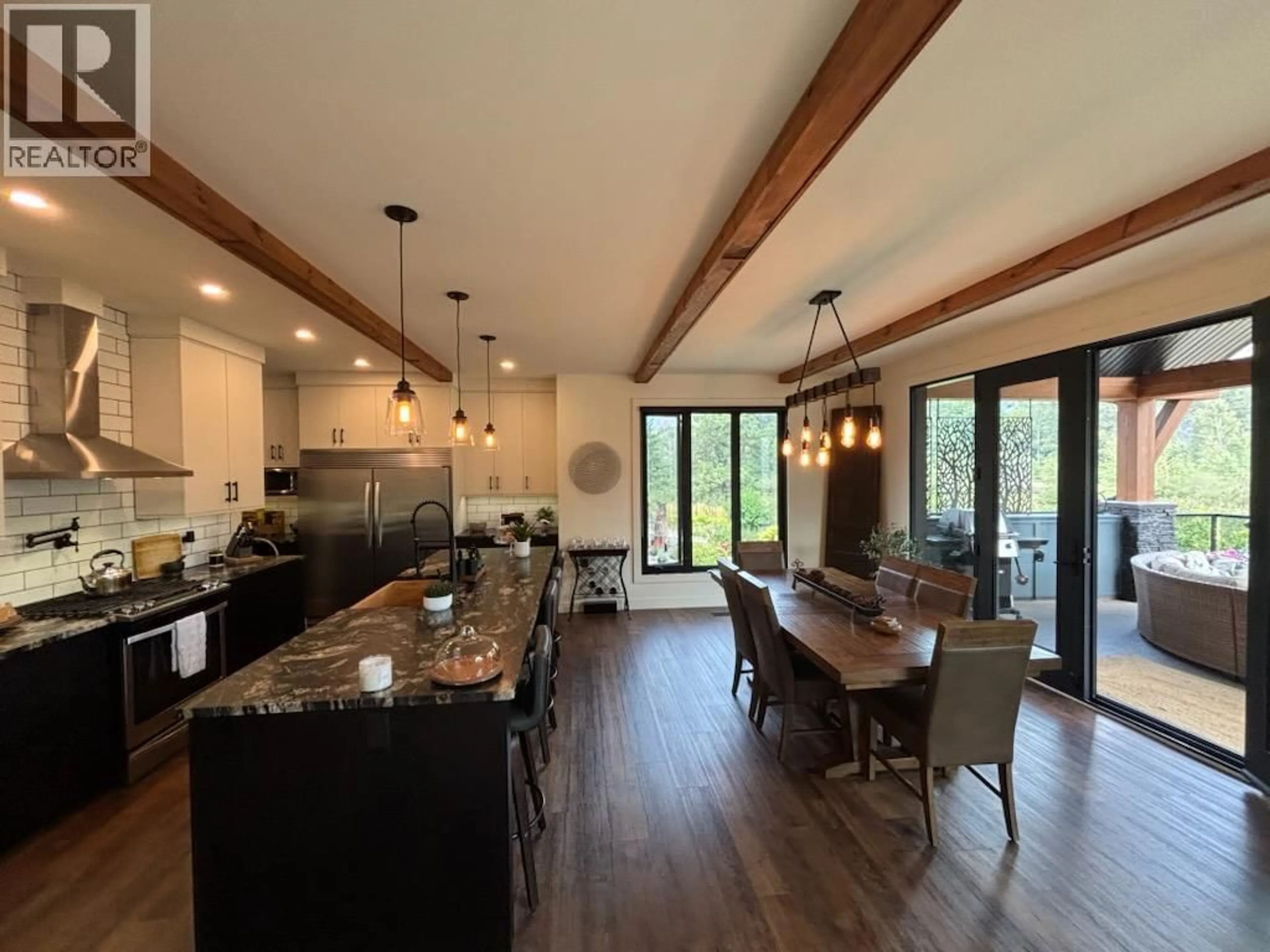 Open concept kitchen, unknown for 8660 RIVERSIDE DRIVE, Grand Forks British Columbia V0H1H0