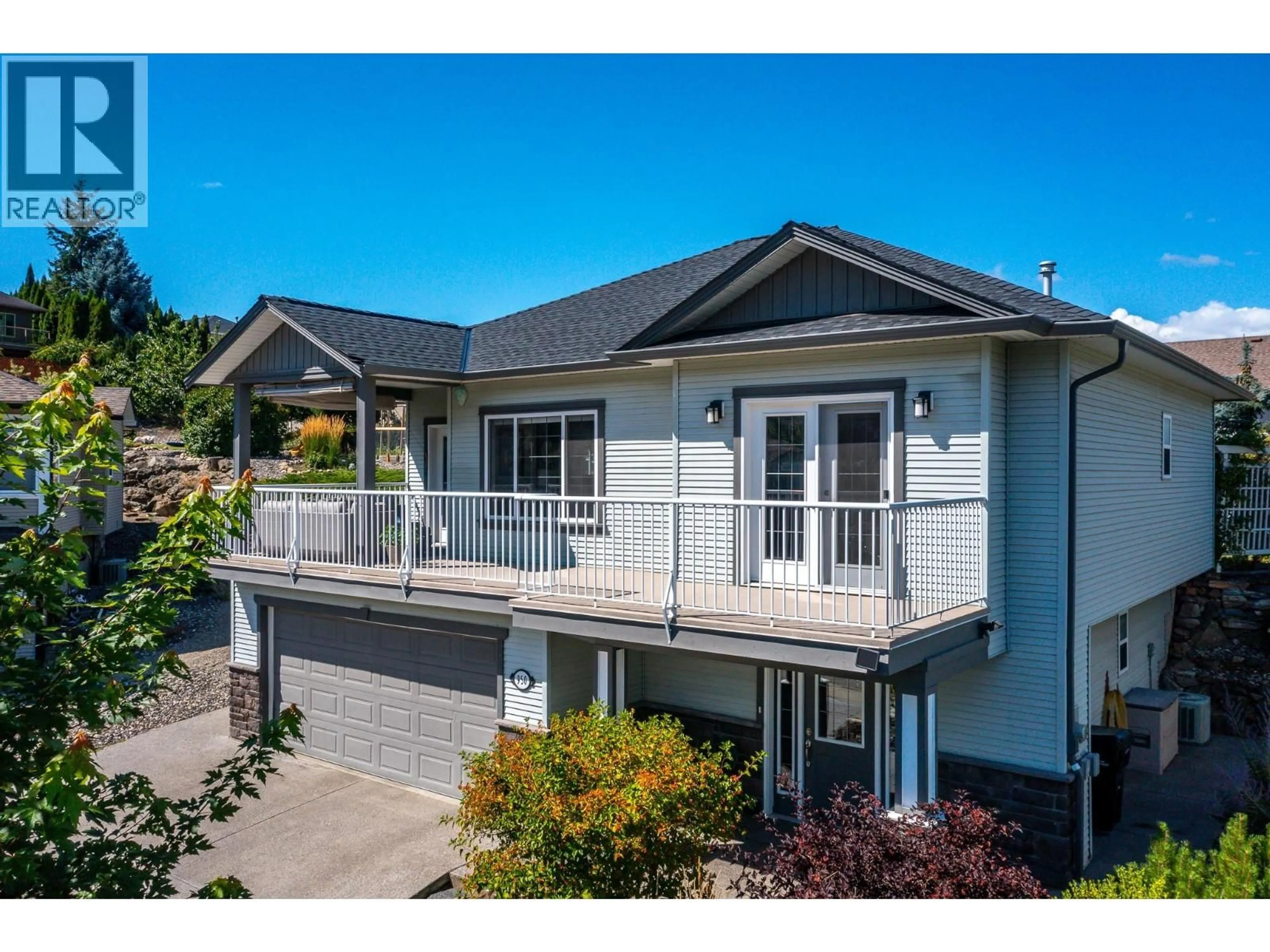 A pic from outside/outdoor area/front of a property/back of a property/a pic from drone, street for 950 MT. BULMAN COURT, Vernon British Columbia V1B3Y2