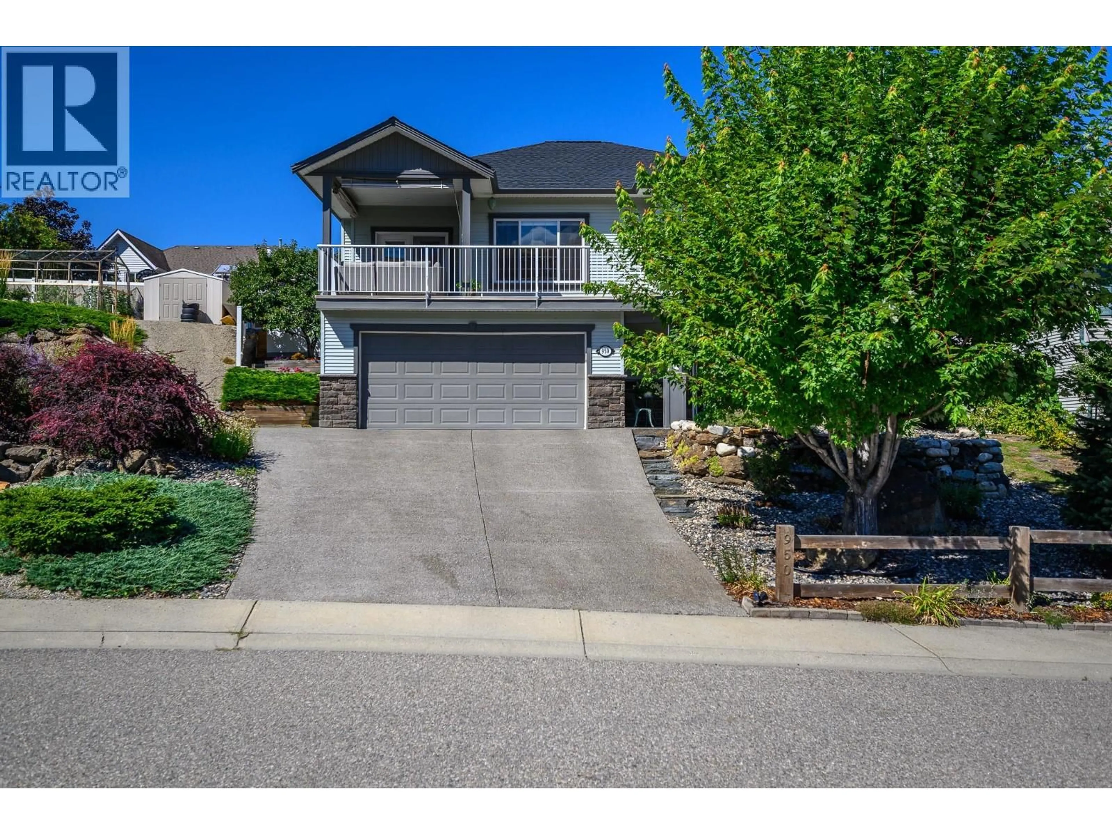 Home with vinyl exterior material, street for 950 MT. BULMAN COURT, Vernon British Columbia V1B3Y2