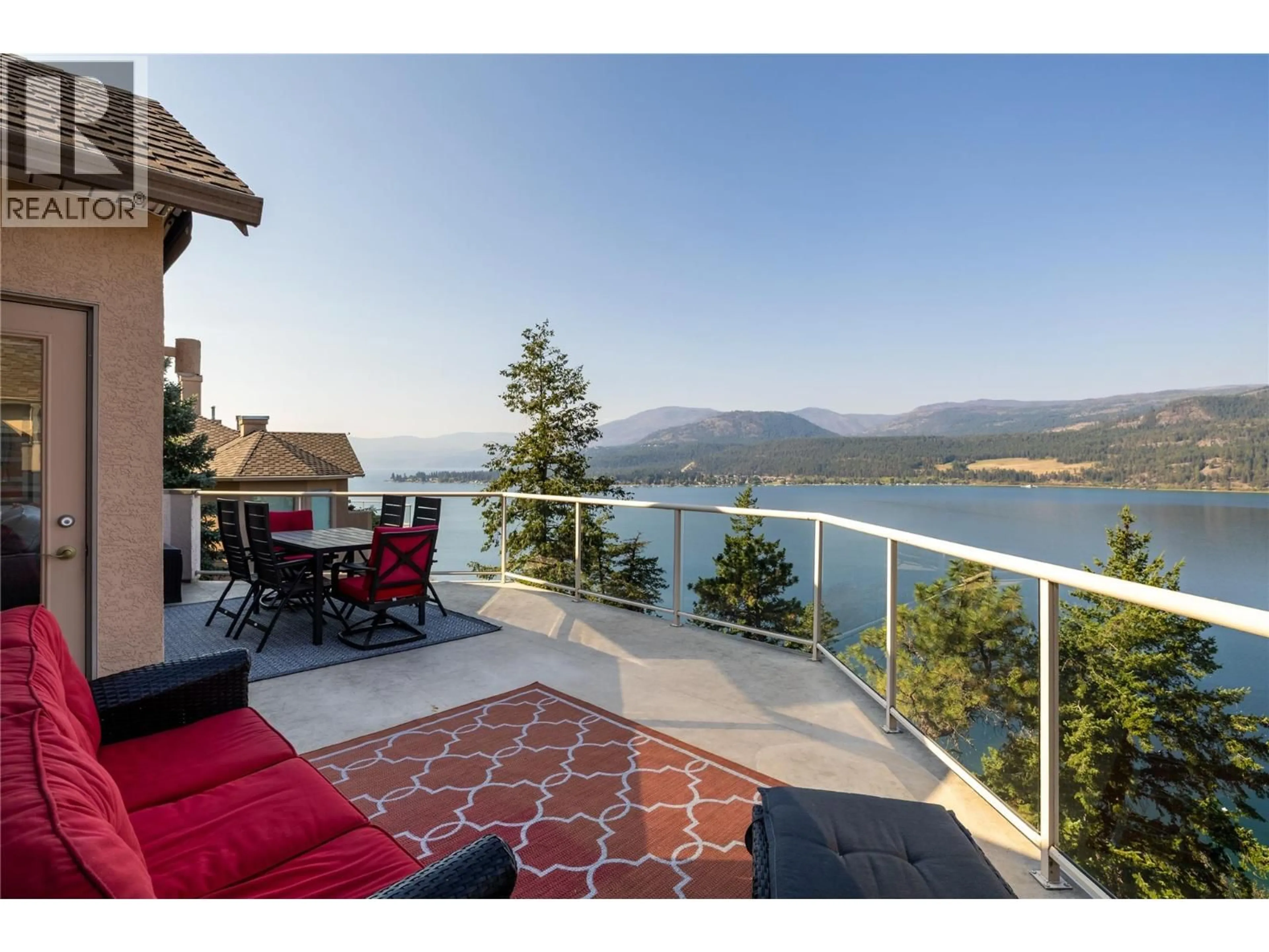 Patio, water/lake/river/ocean view for 21 - 83 PEREGRINE WAY, Vernon British Columbia V1H1E9
