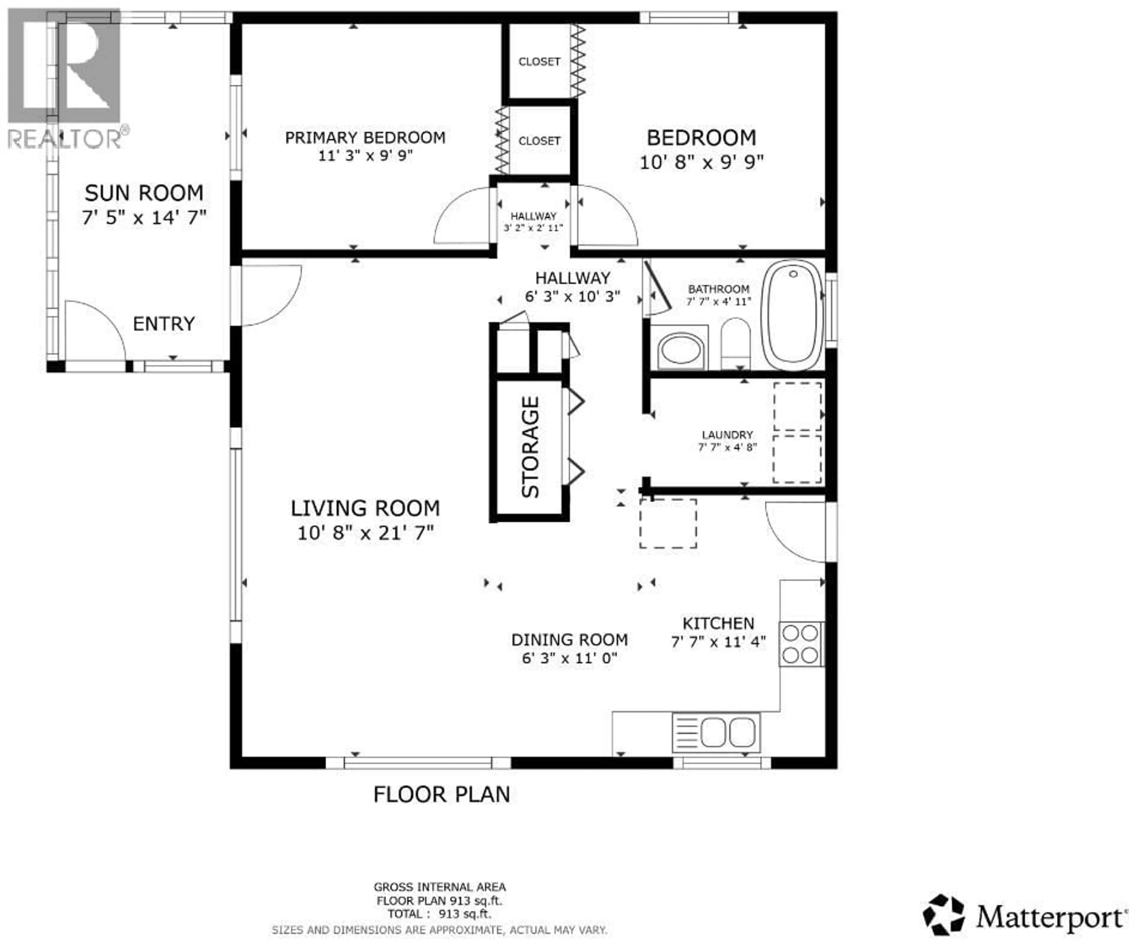 Floor plan for 911 COLLINS ROAD, Cache Creek British Columbia V0K1H0