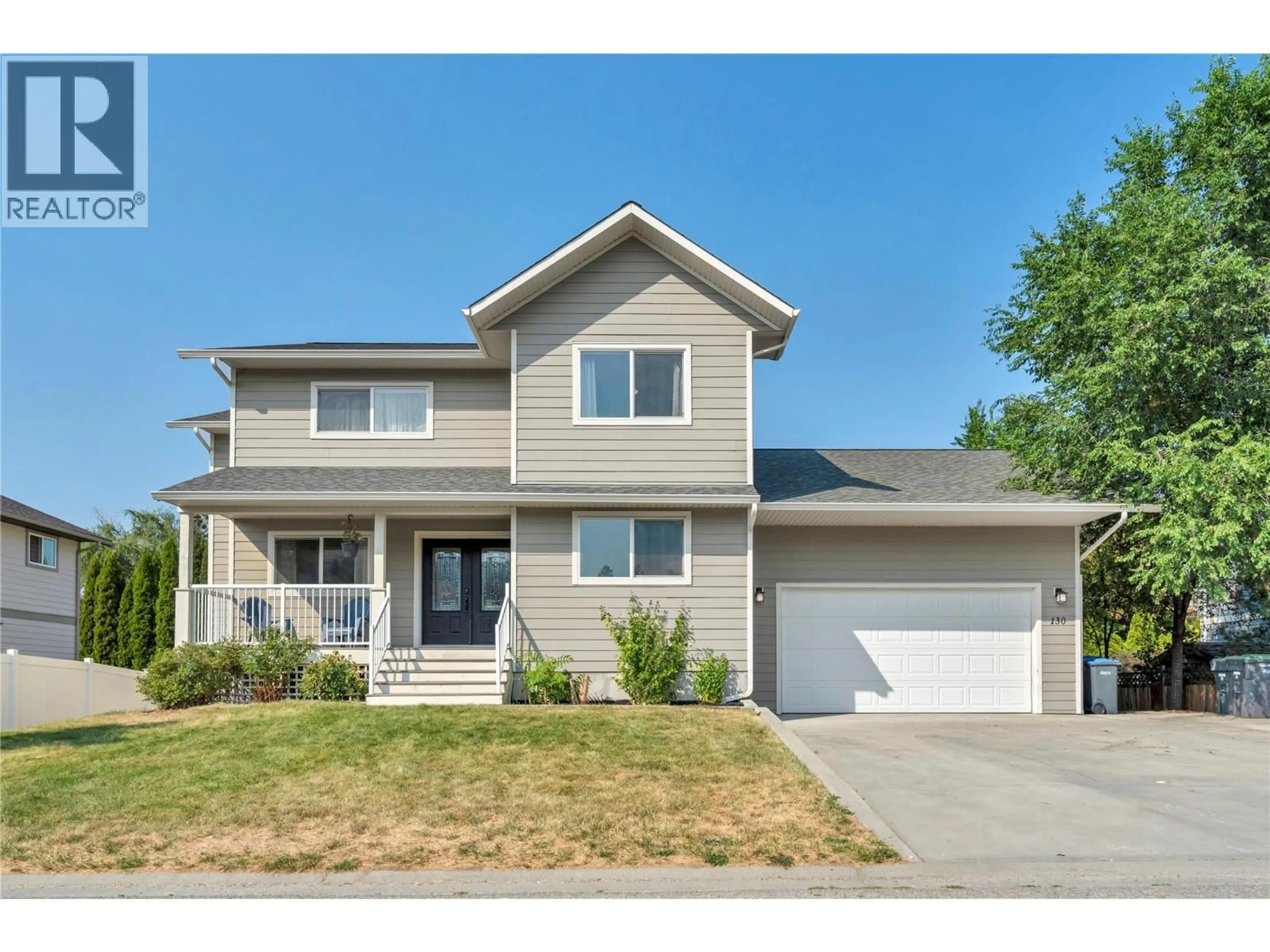 Home with vinyl exterior material, street for 130 WALTON CRESCENT, Summerland British Columbia V0H1Z8