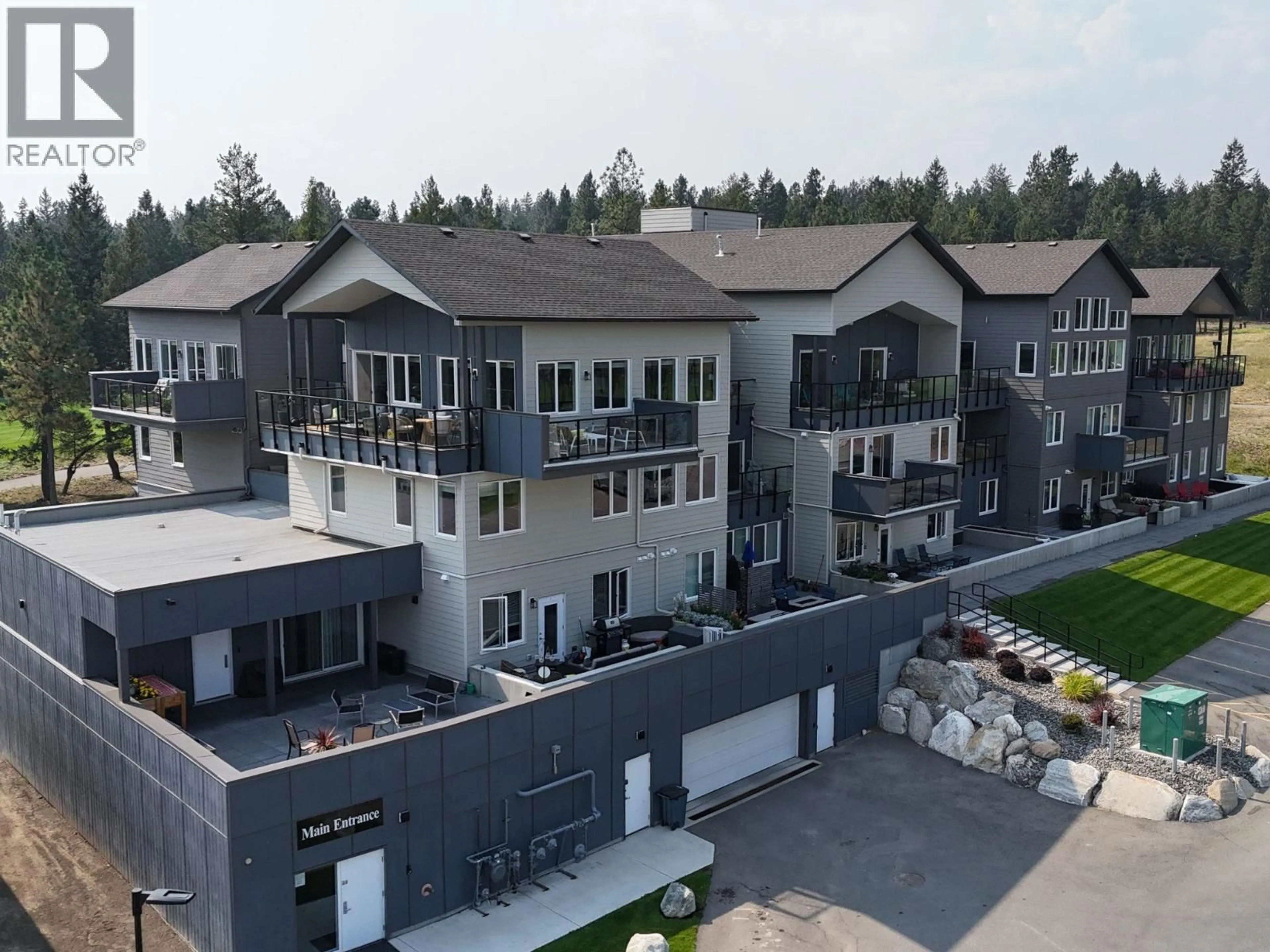 A pic from outside/outdoor area/front of a property/back of a property/a pic from drone, mountain view for 211 - 355 LEGACY LOOKOUT, Cranbrook British Columbia V1C0E6