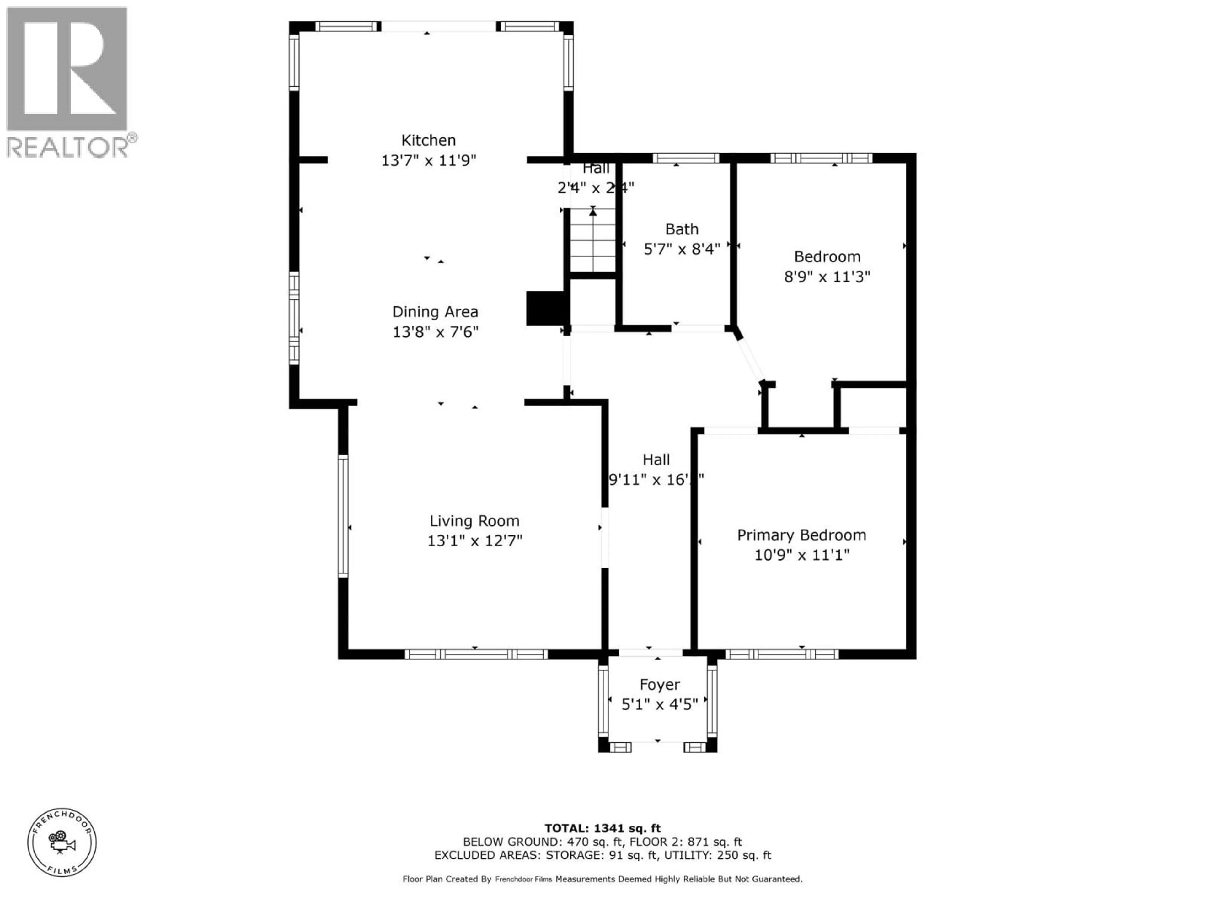 Floor plan for 551 LINDEN AVENUE, Kamloops British Columbia V2B2N5