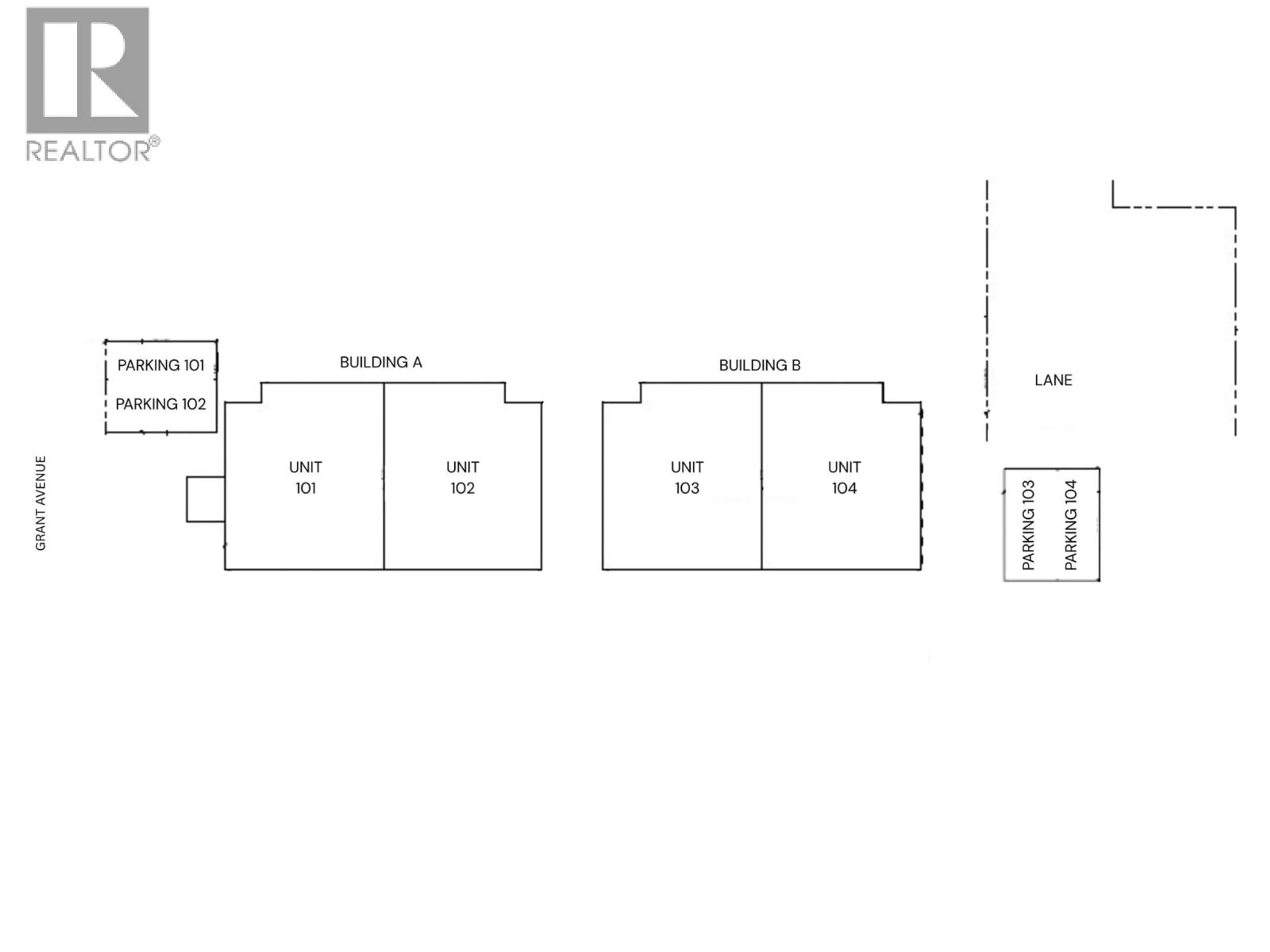 Floor plan for 104 - 11815 GRANT AVENUE, Summerland British Columbia V0H1Z8
