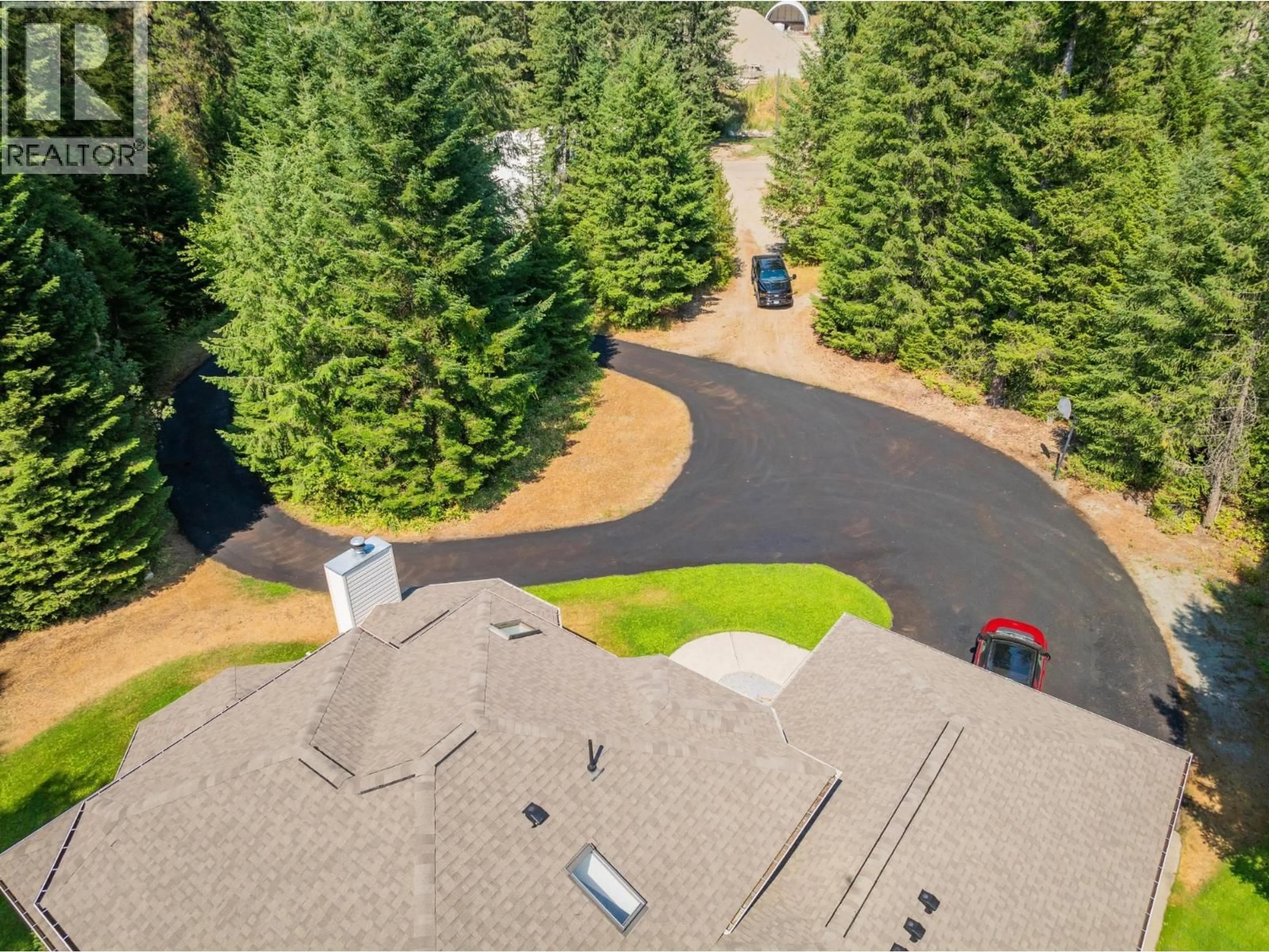 A pic from outside/outdoor area/front of a property/back of a property/a pic from drone, unknown for 2718 OSACHOFF ROAD, South Slocan British Columbia V1N2C0