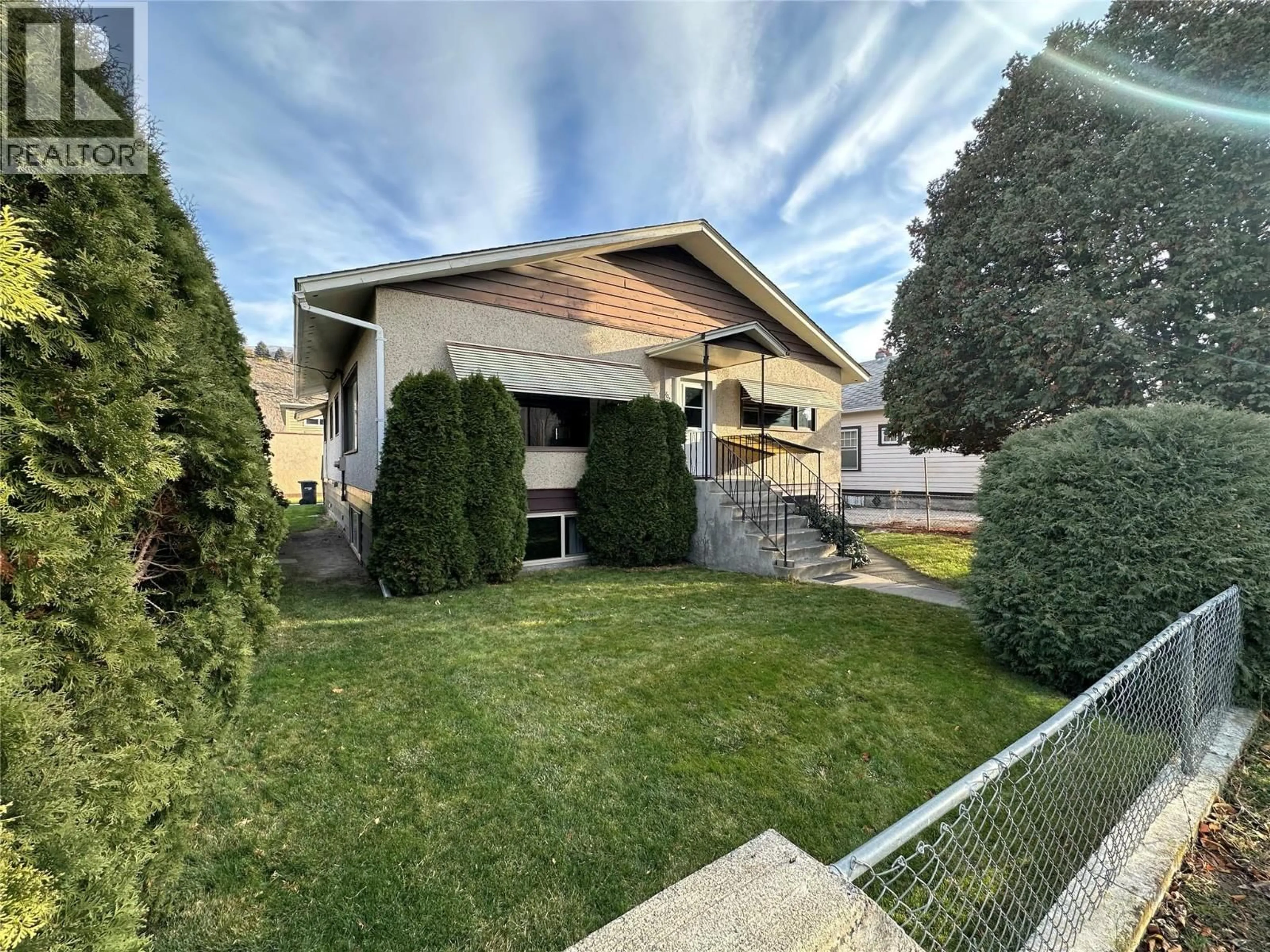 A pic from outside/outdoor area/front of a property/back of a property/a pic from drone, street for 702 BRINK STREET, Ashcroft British Columbia V0K1A0