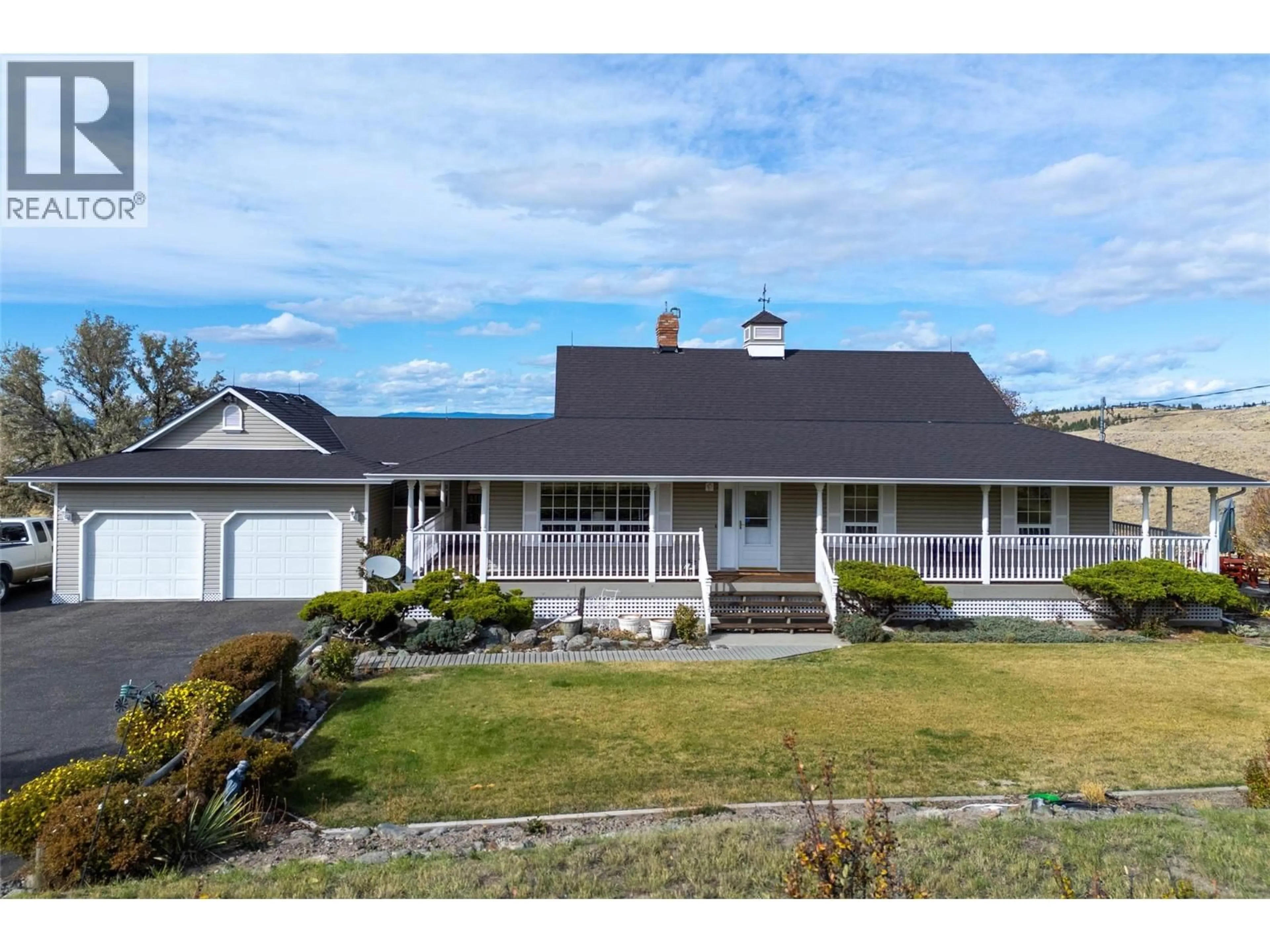 Home with vinyl exterior material, street for 3161 ROSE HILL ROAD, Kamloops British Columbia V0E2A0